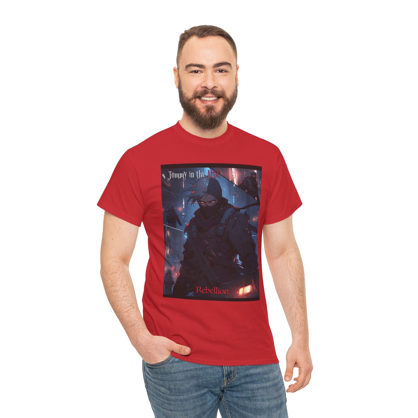 Thin Man Mask (Canada) Unisex Heavy Cotton Tee