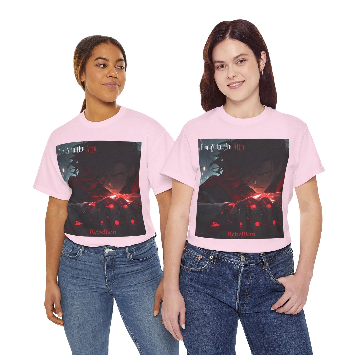 Glimpse rain (USA) Unisex Heavy Cotton Tee