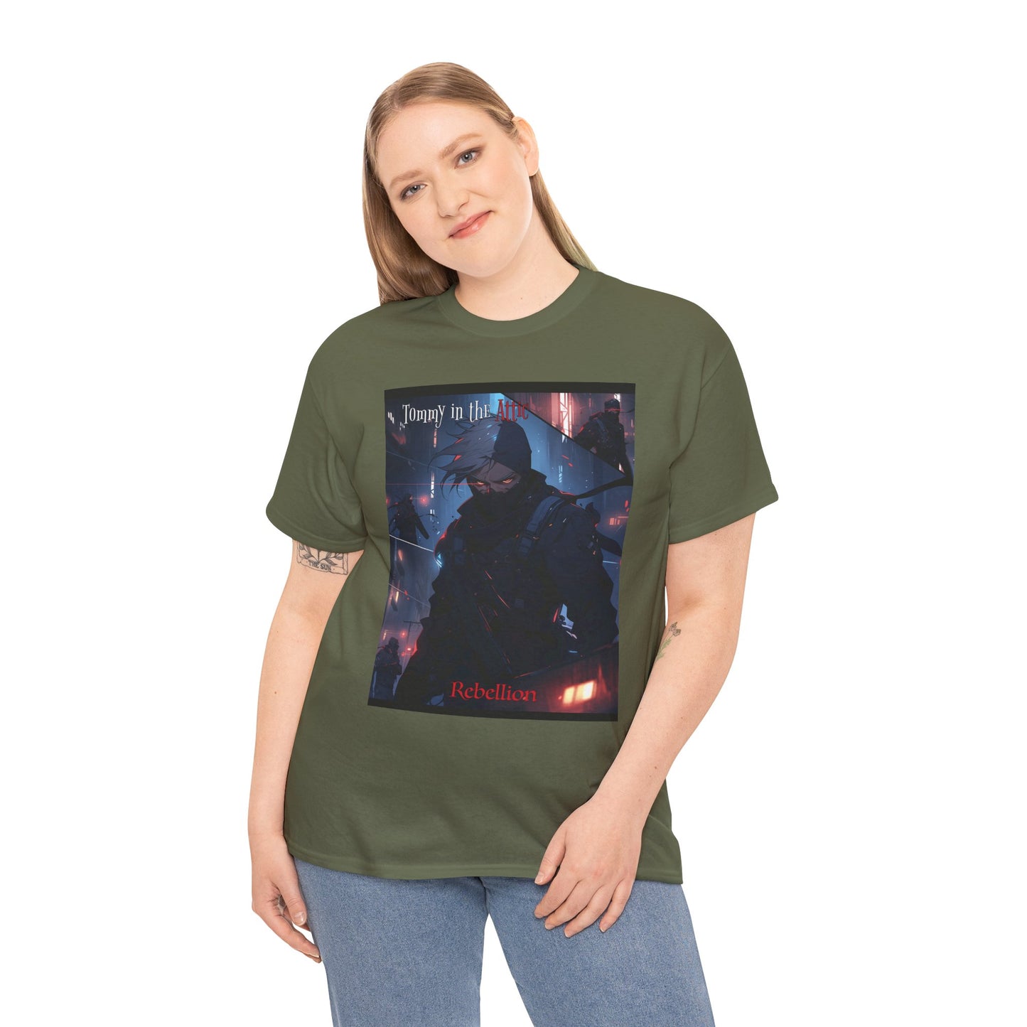 Thin Man Mask (Canada) Unisex Heavy Cotton Tee