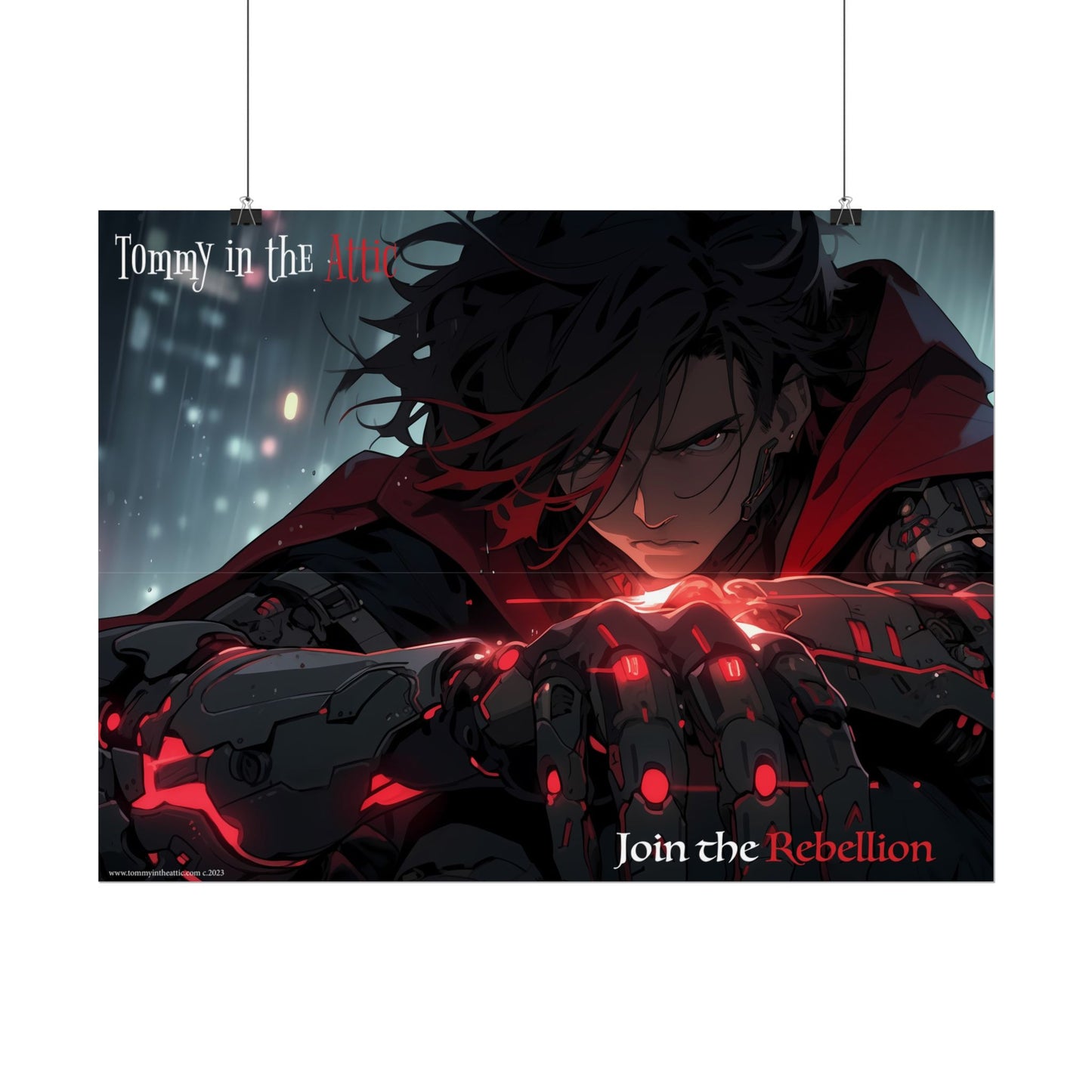 Glimps Rain Rolled Posters