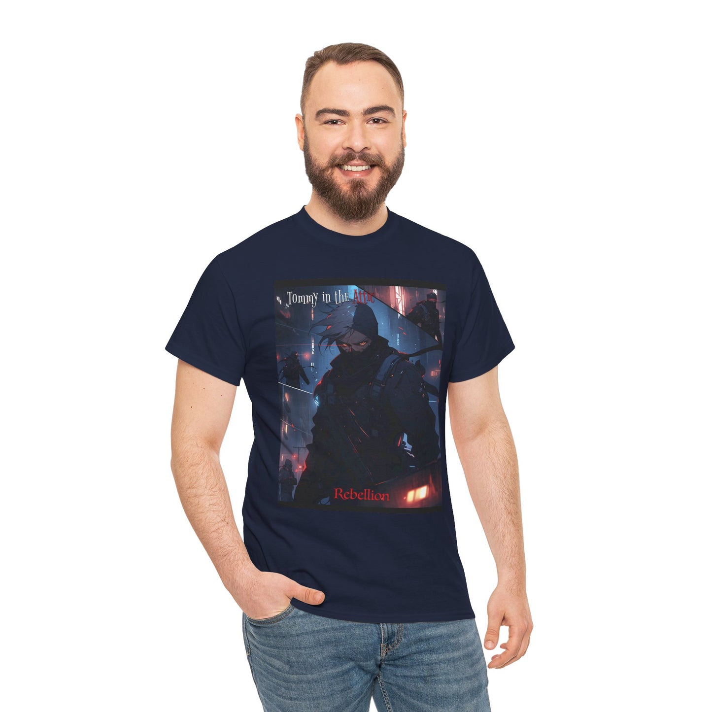 Thin Man Mask (Canada) Unisex Heavy Cotton Tee