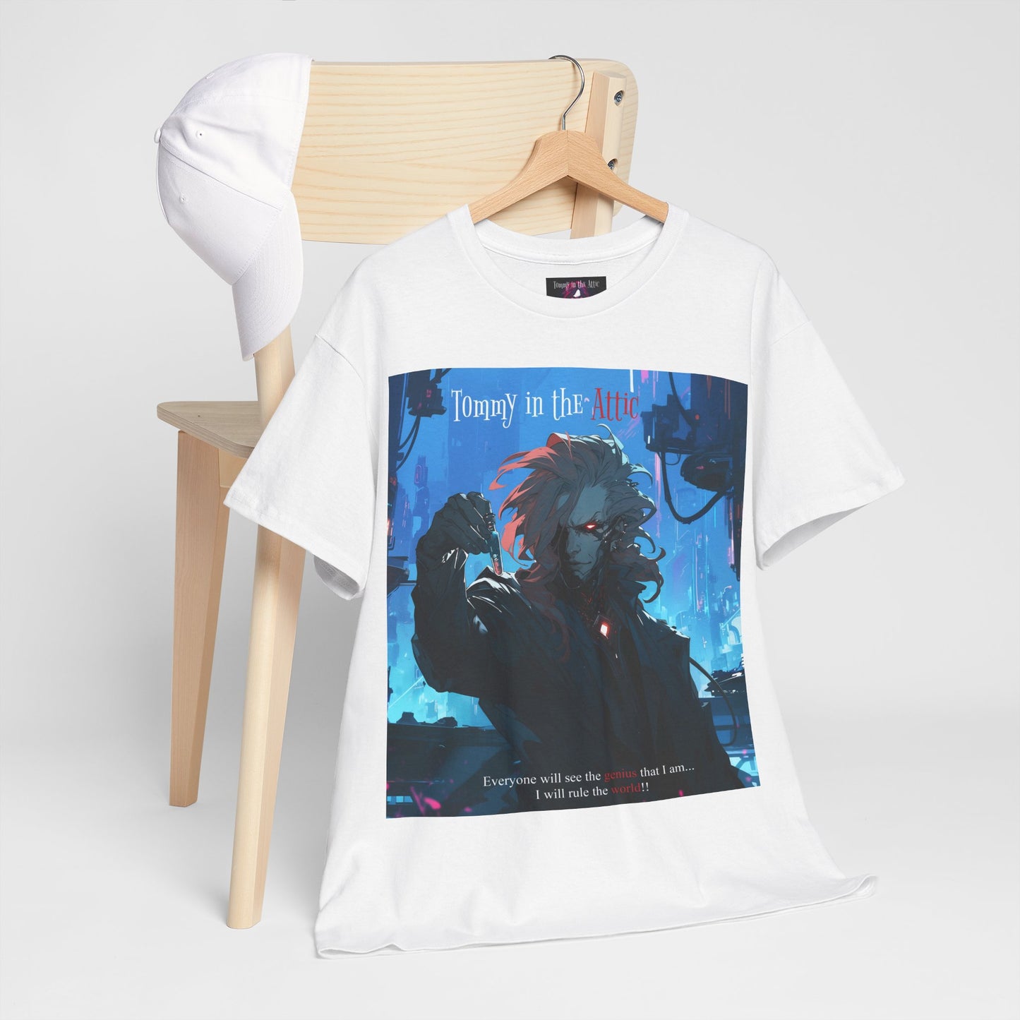 Scientist vial (USA) Unisex Heavy Cotton Tee