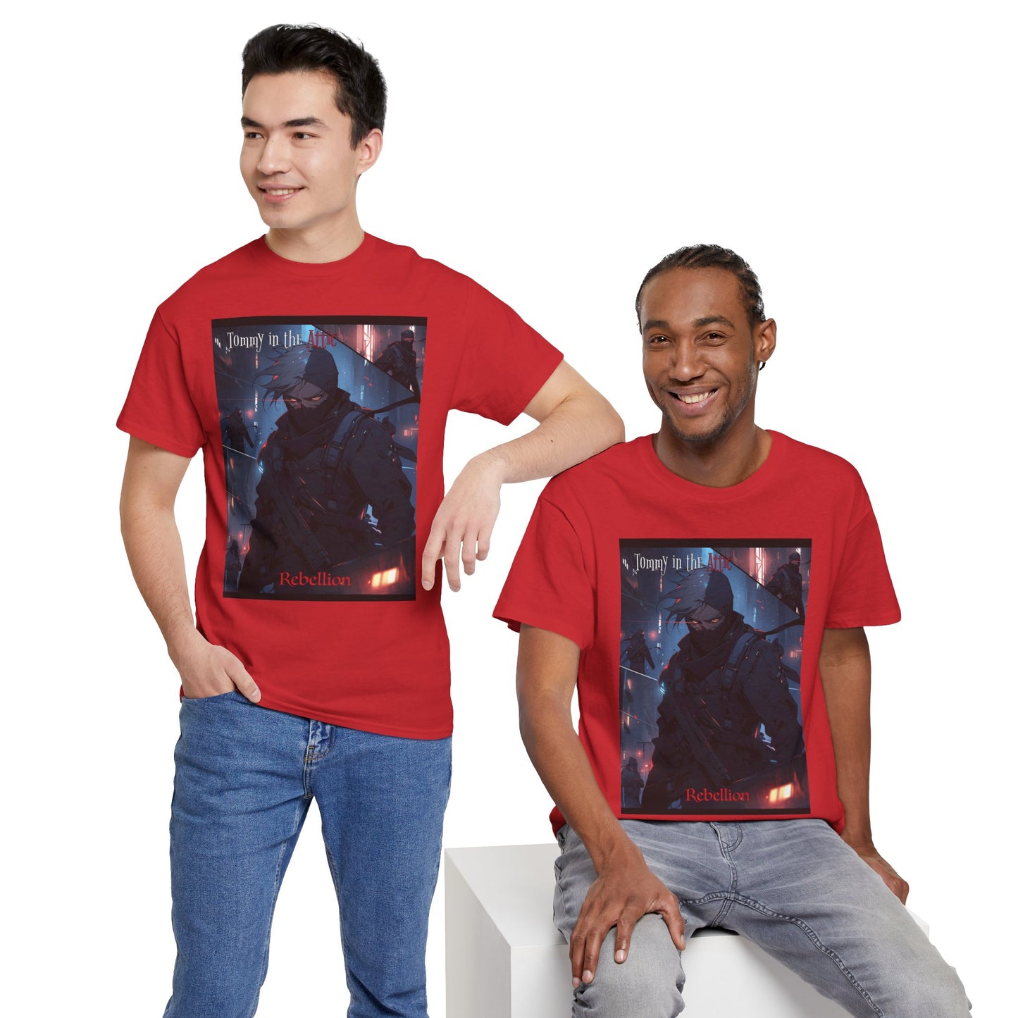 Thin Man Mask (Canada) Unisex Heavy Cotton Tee