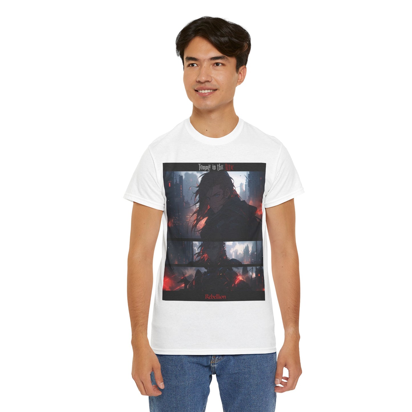 Tommy face (USA) Unisex Heavy Cotton Tee