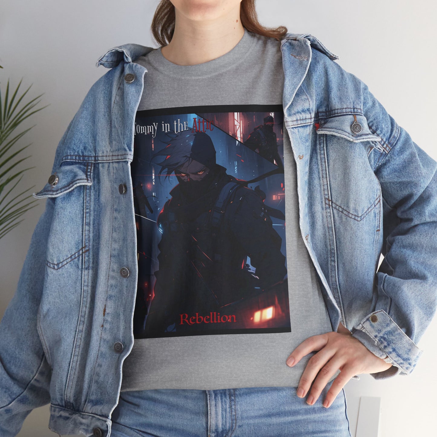 Thin Man Mask (Canada) Unisex Heavy Cotton Tee
