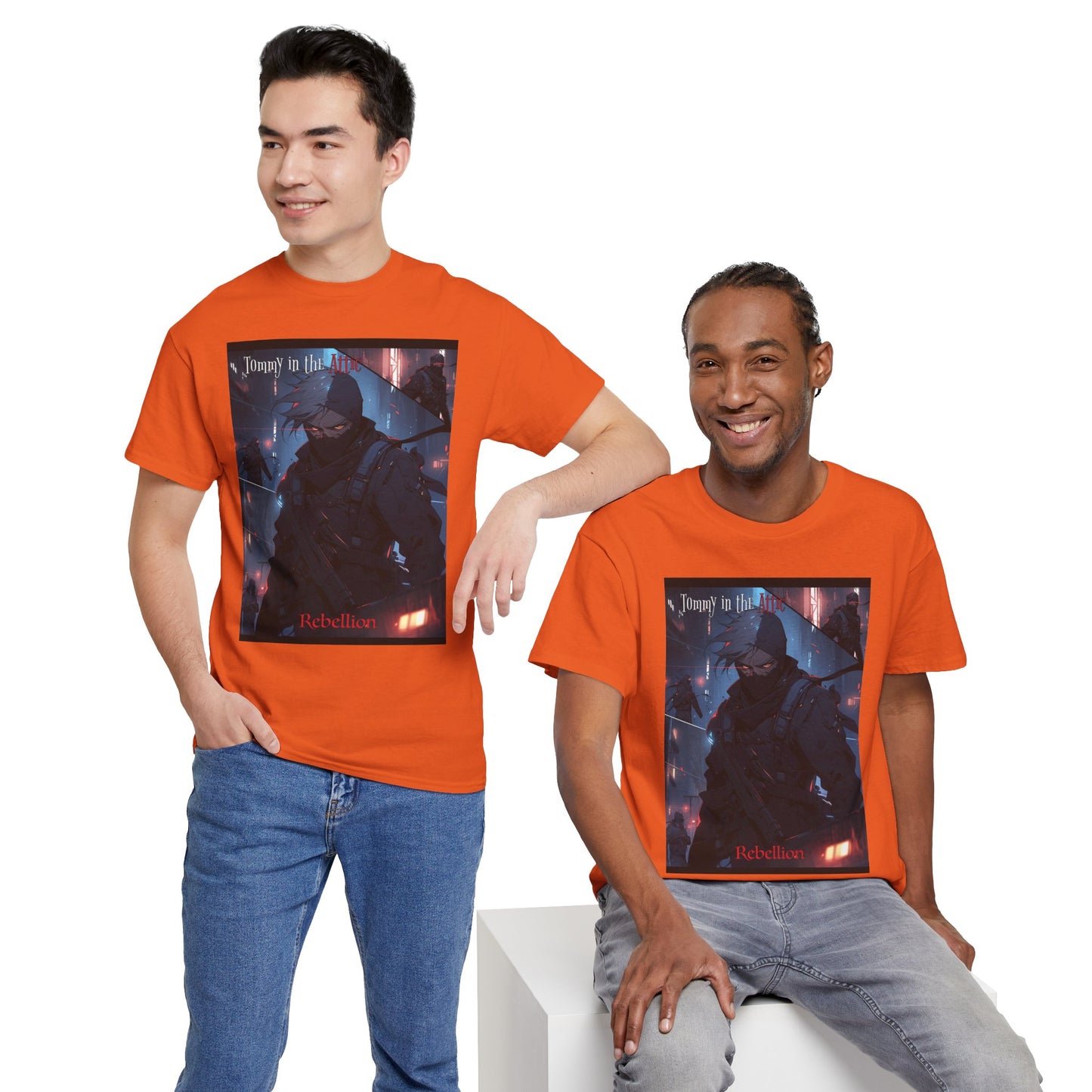 Thin Man Mask (Canada) Unisex Heavy Cotton Tee