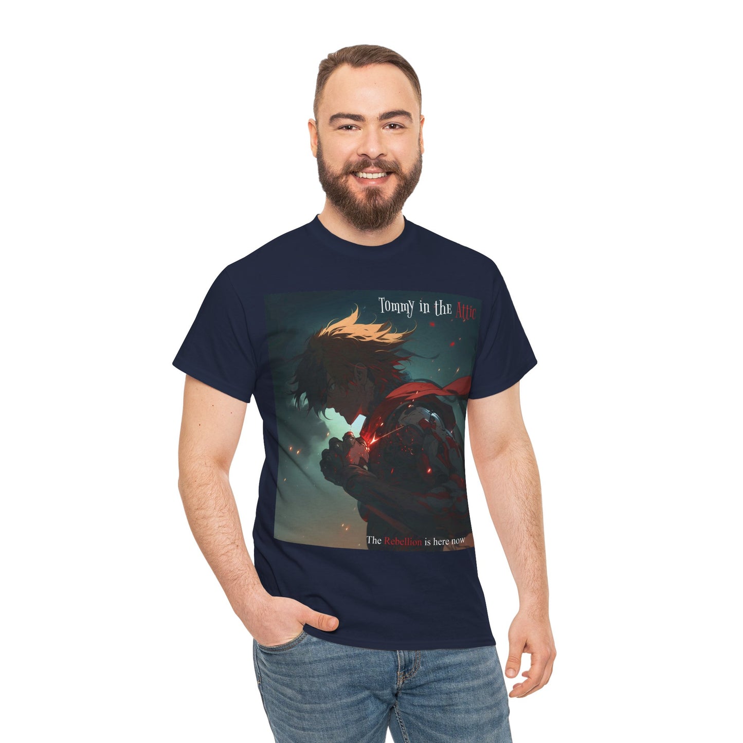 Glimps fire (USA) Unisex Heavy Cotton Tee