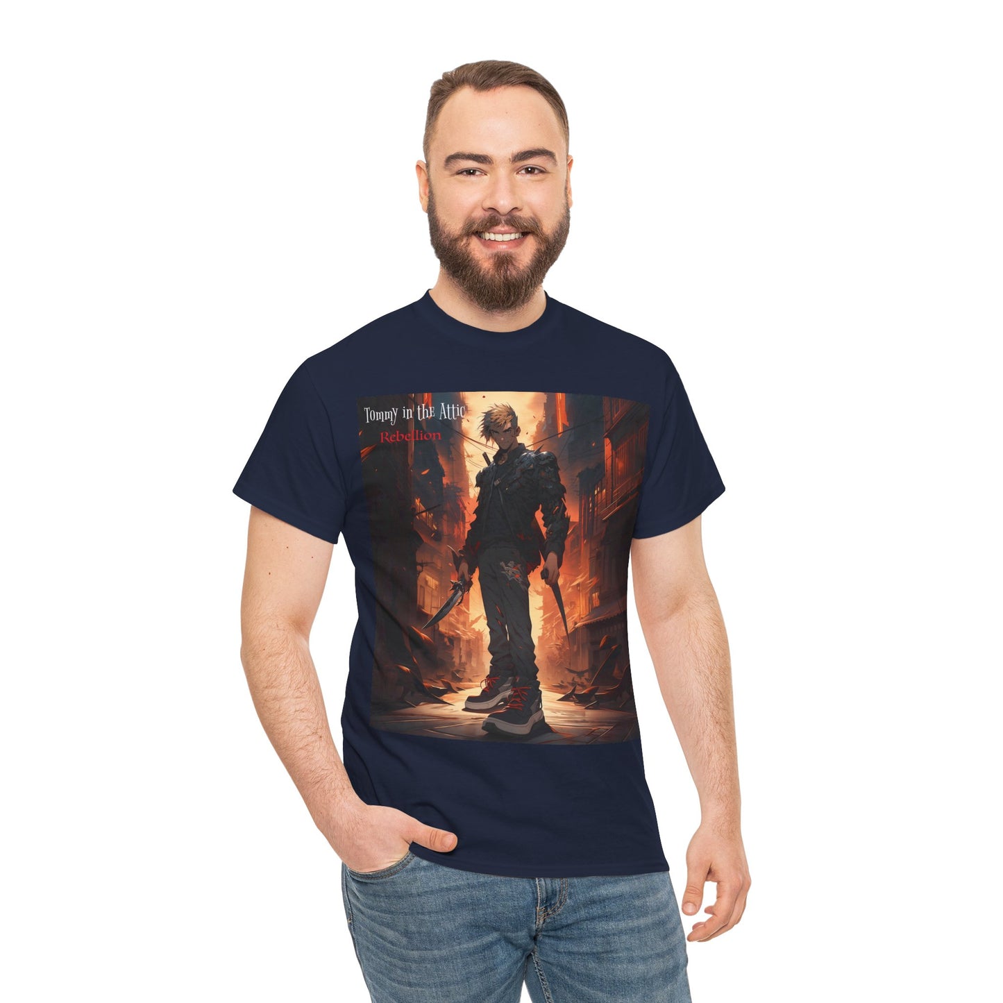 Thin Man knives (USA) Unisex Heavy Cotton Tee