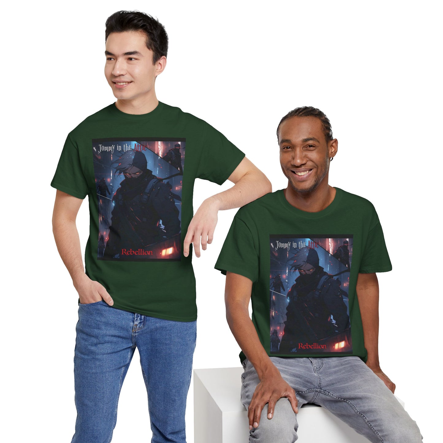 Thin Man Mask (Canada) Unisex Heavy Cotton Tee