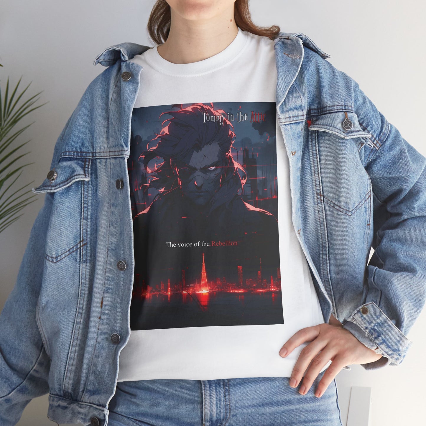 EV antenna (Canada) Unisex Heavy Cotton Tee