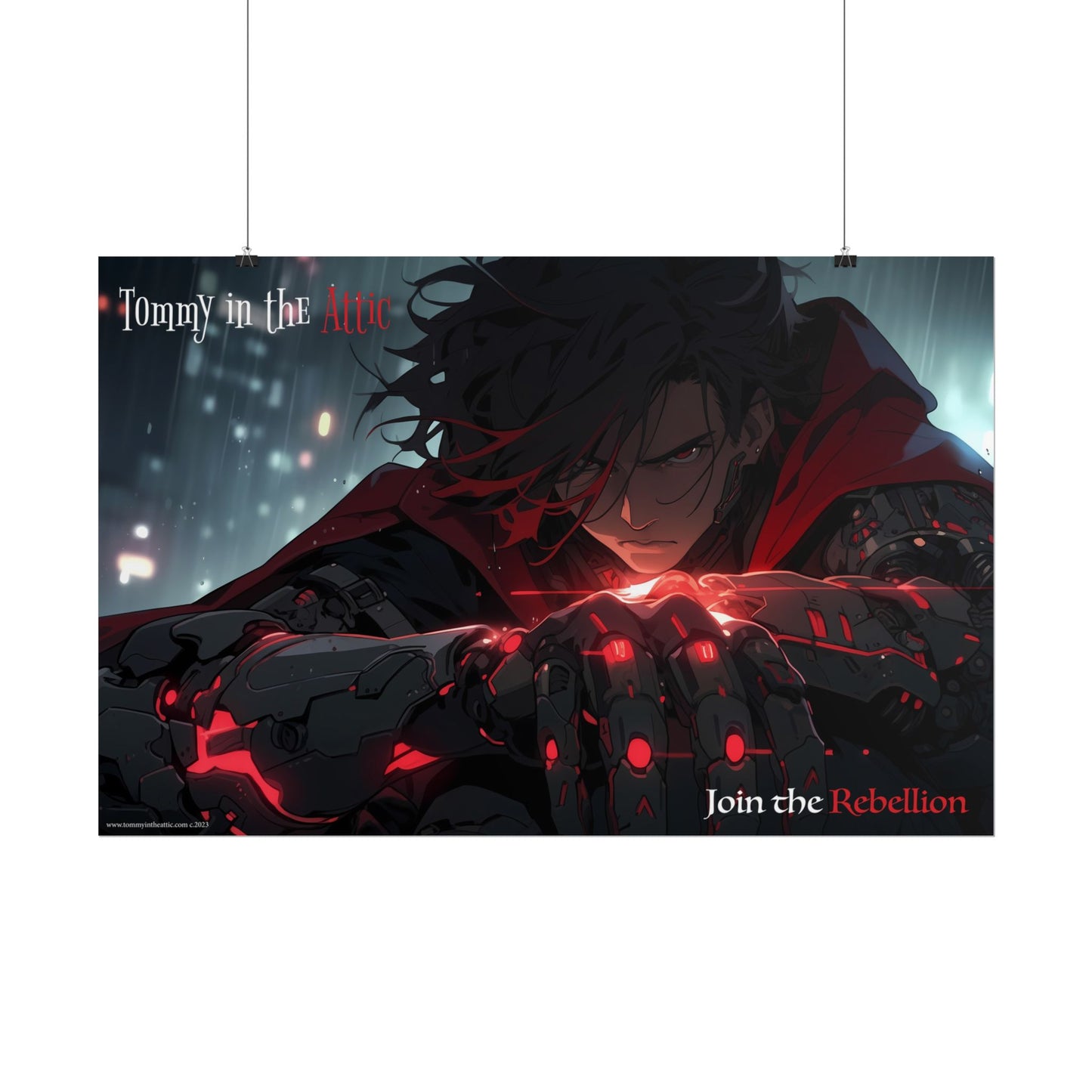 Glimps Rain Rolled Posters