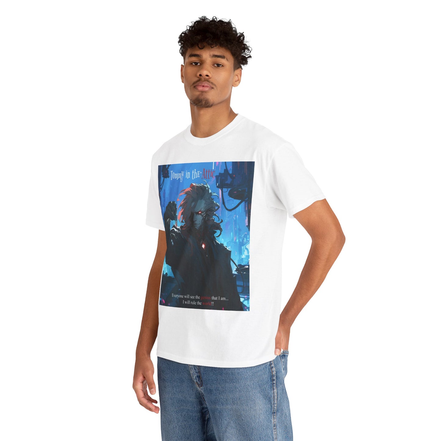 Scientist vial (USA) Unisex Heavy Cotton Tee