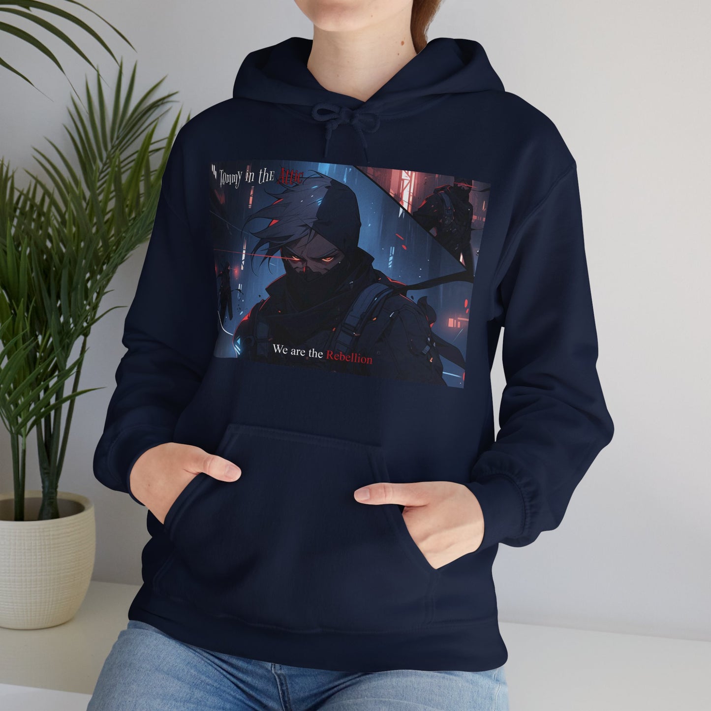 Thin Man Mask (Canada) Heavy Blend™ Hooded Sweatshirt