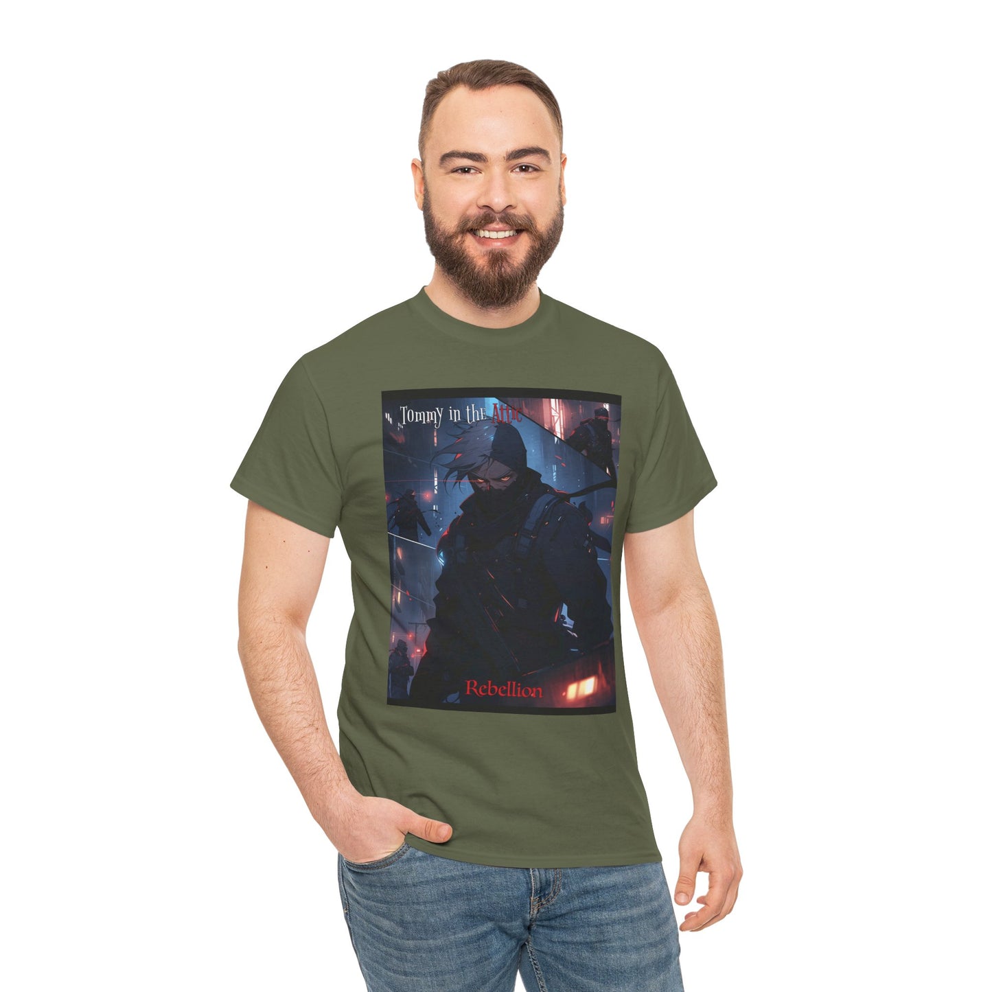 Thin Man Mask (Canada) Unisex Heavy Cotton Tee
