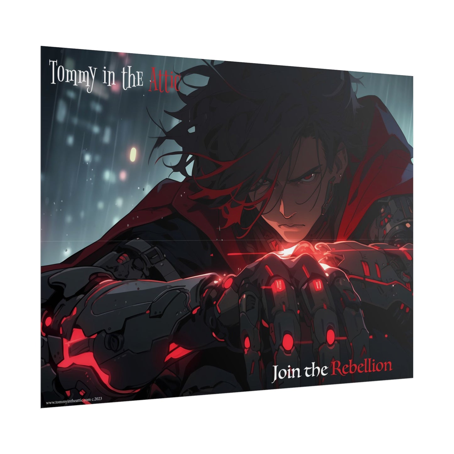 Glimps Rain Rolled Posters