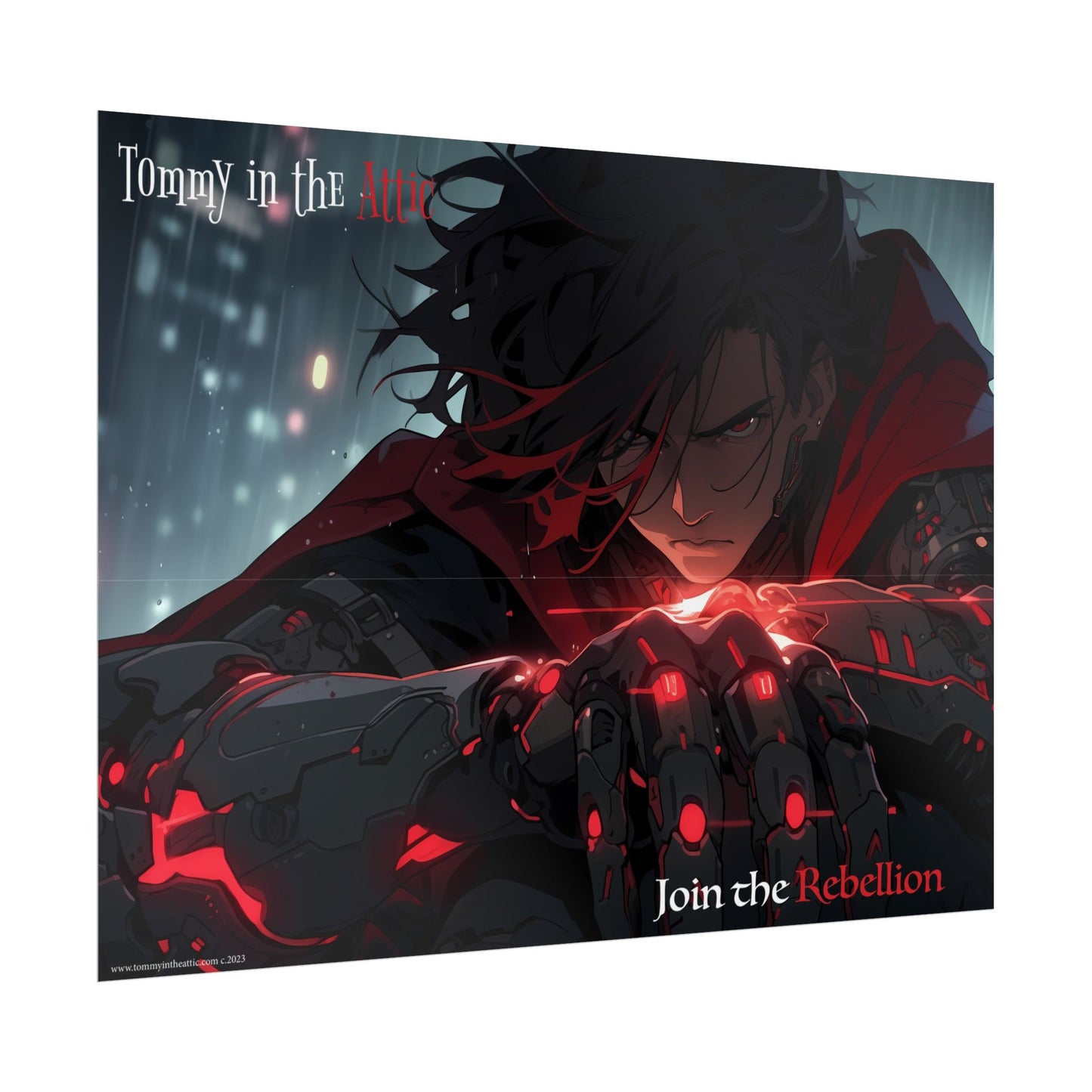 Glimps Rain Rolled Posters