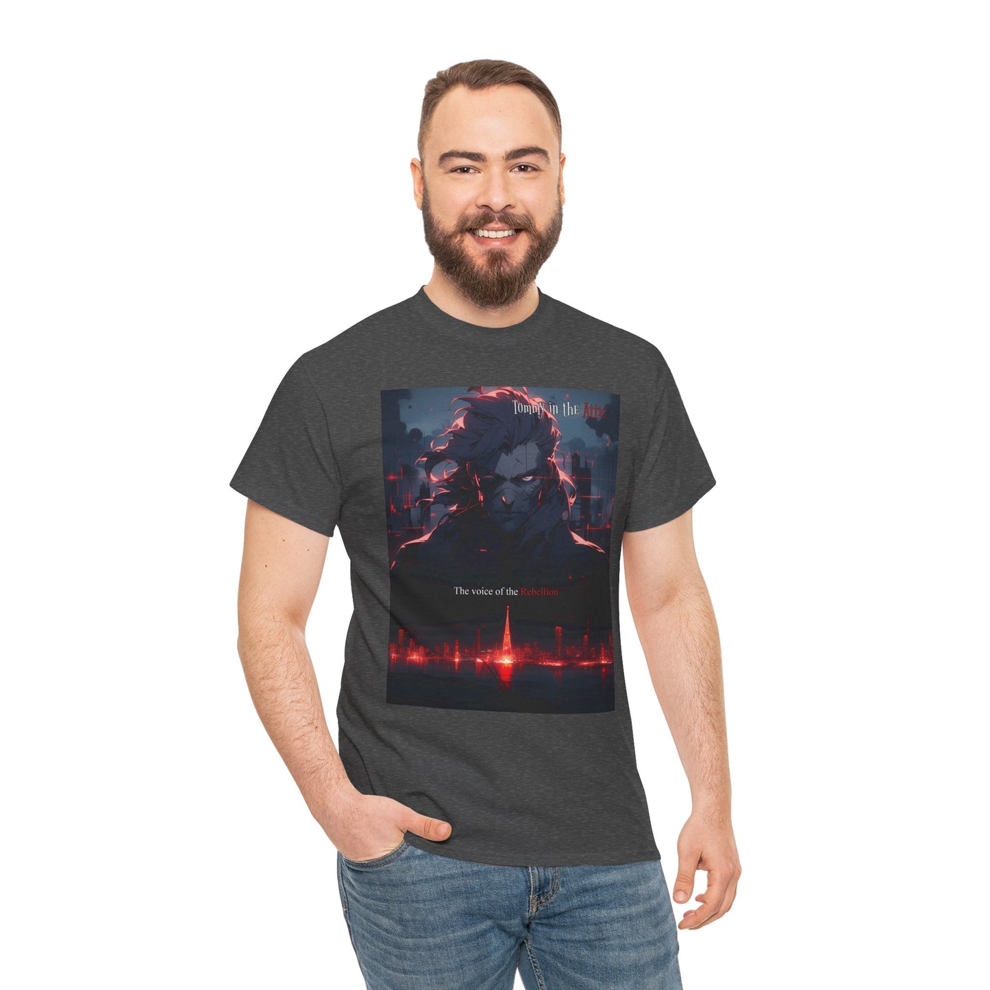 EV antenna (Canada) Unisex Heavy Cotton Tee