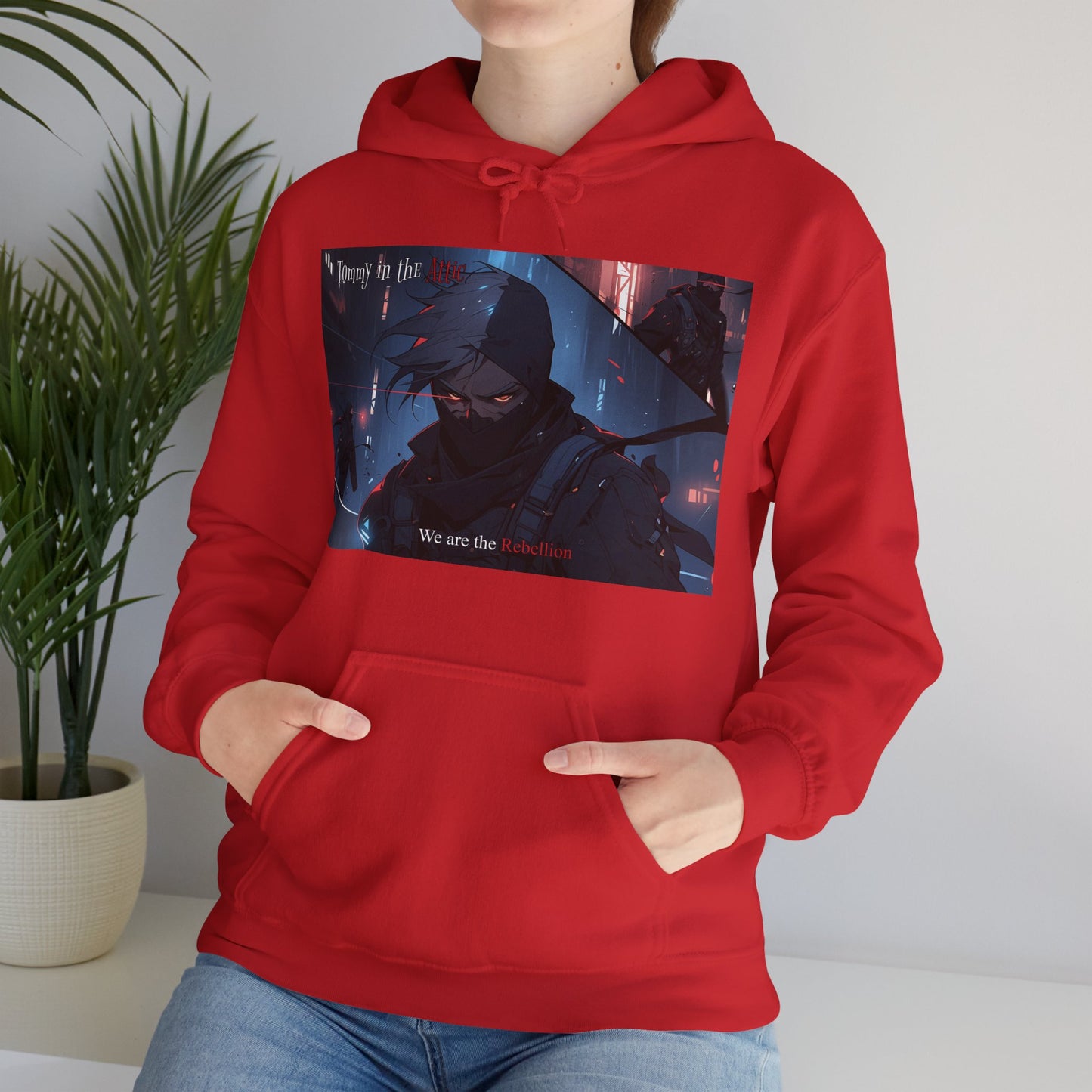 Thin Man Mask (Canada) Heavy Blend™ Hooded Sweatshirt