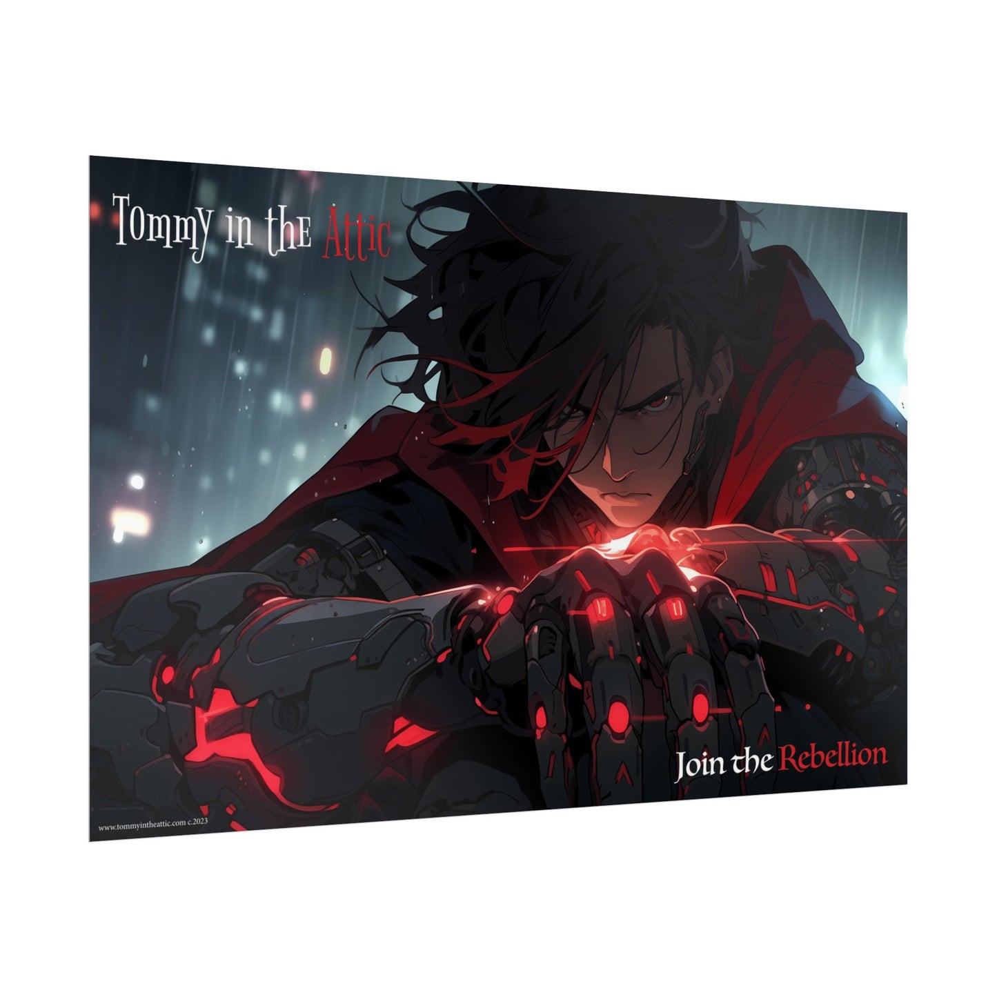 Glimps Rain Rolled Posters