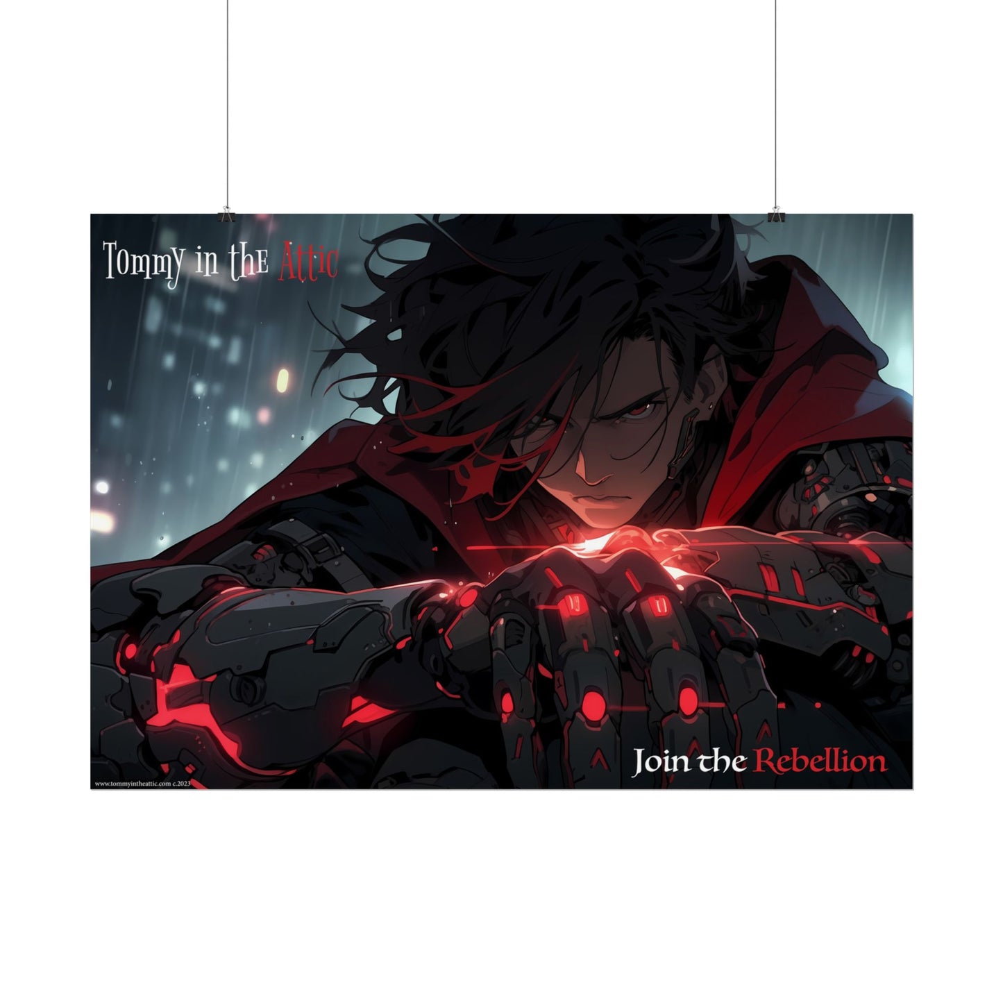 Glimps Rain Rolled Posters