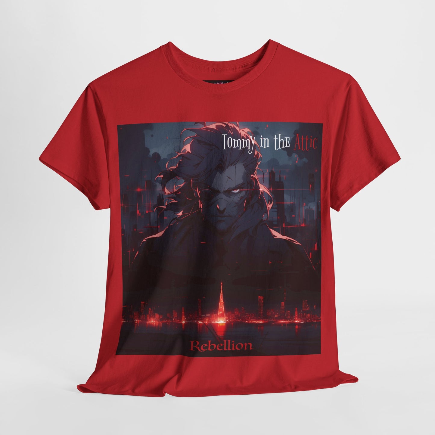 EV antenna (USA) Unisex Heavy Cotton Tee