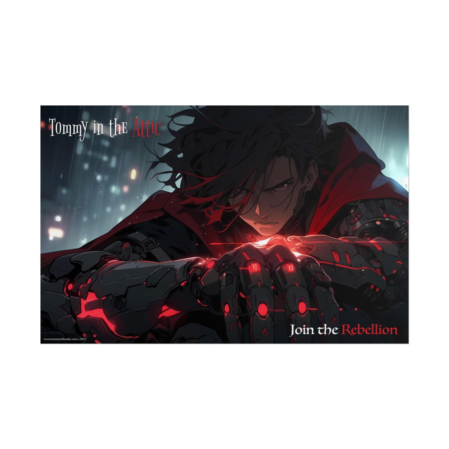 Glimps Rain Rolled Posters