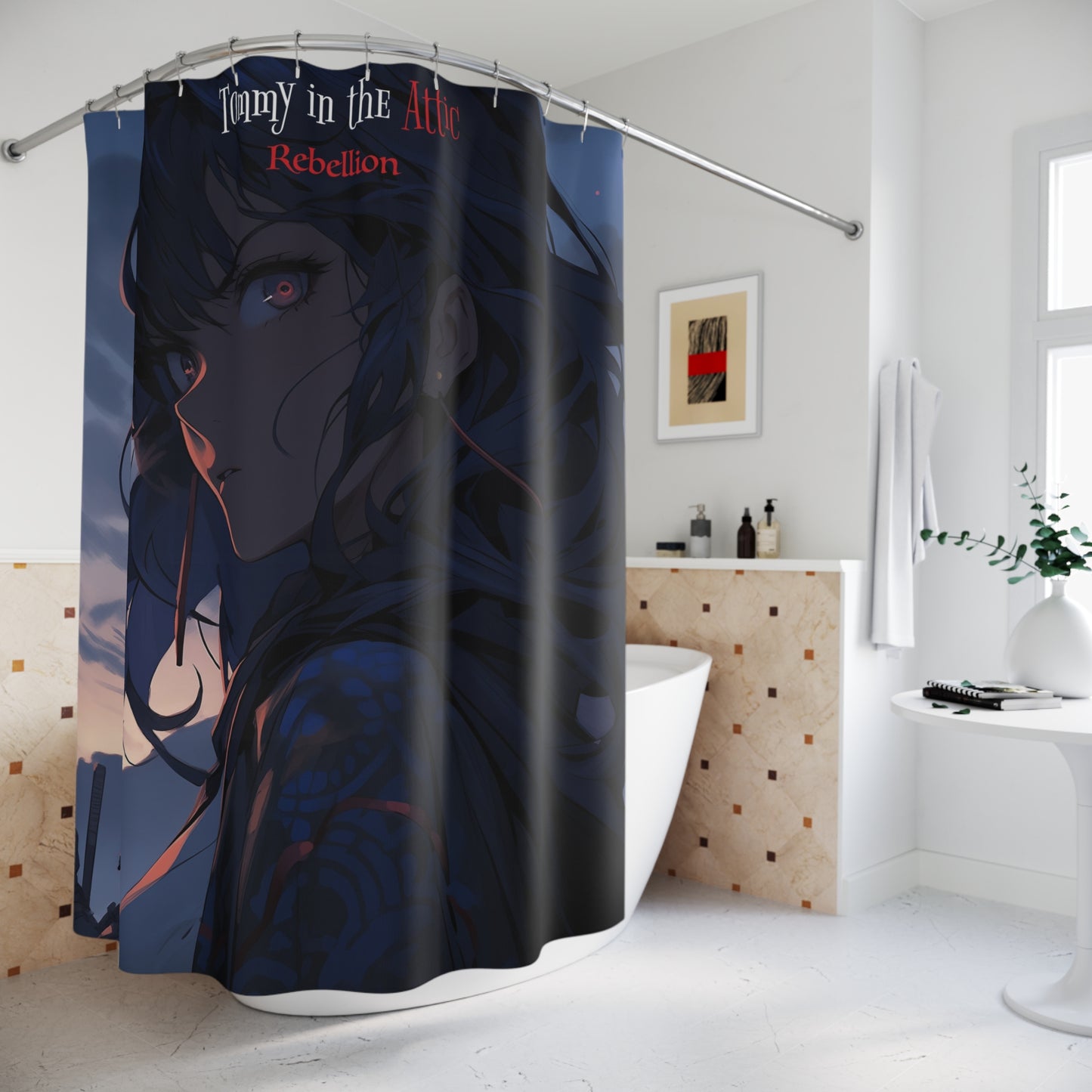 Mandy Moon Shower Curtains