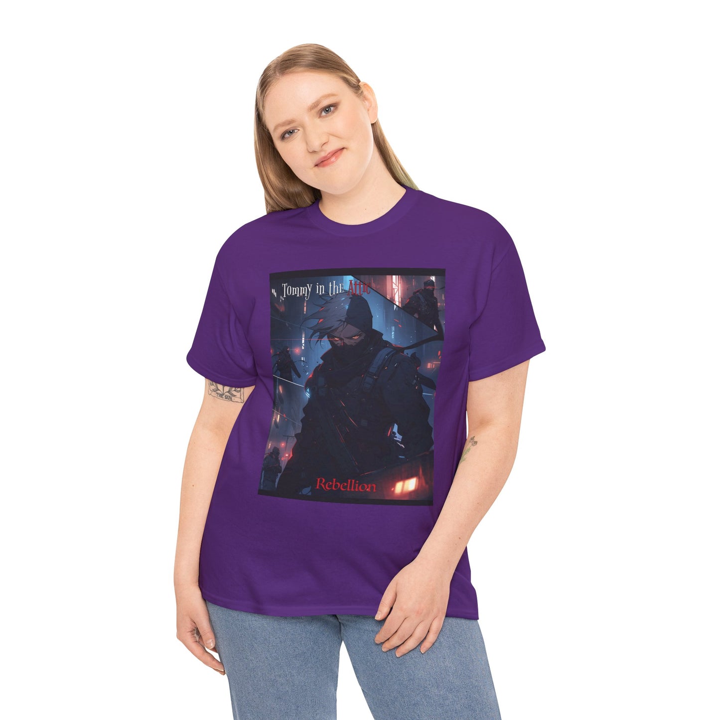 Thin Man Mask (Canada) Unisex Heavy Cotton Tee