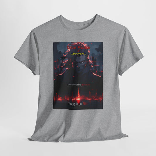 Cyber Rebels of AndroidA EV (Canada) Unisex Heavy Cotton Tee