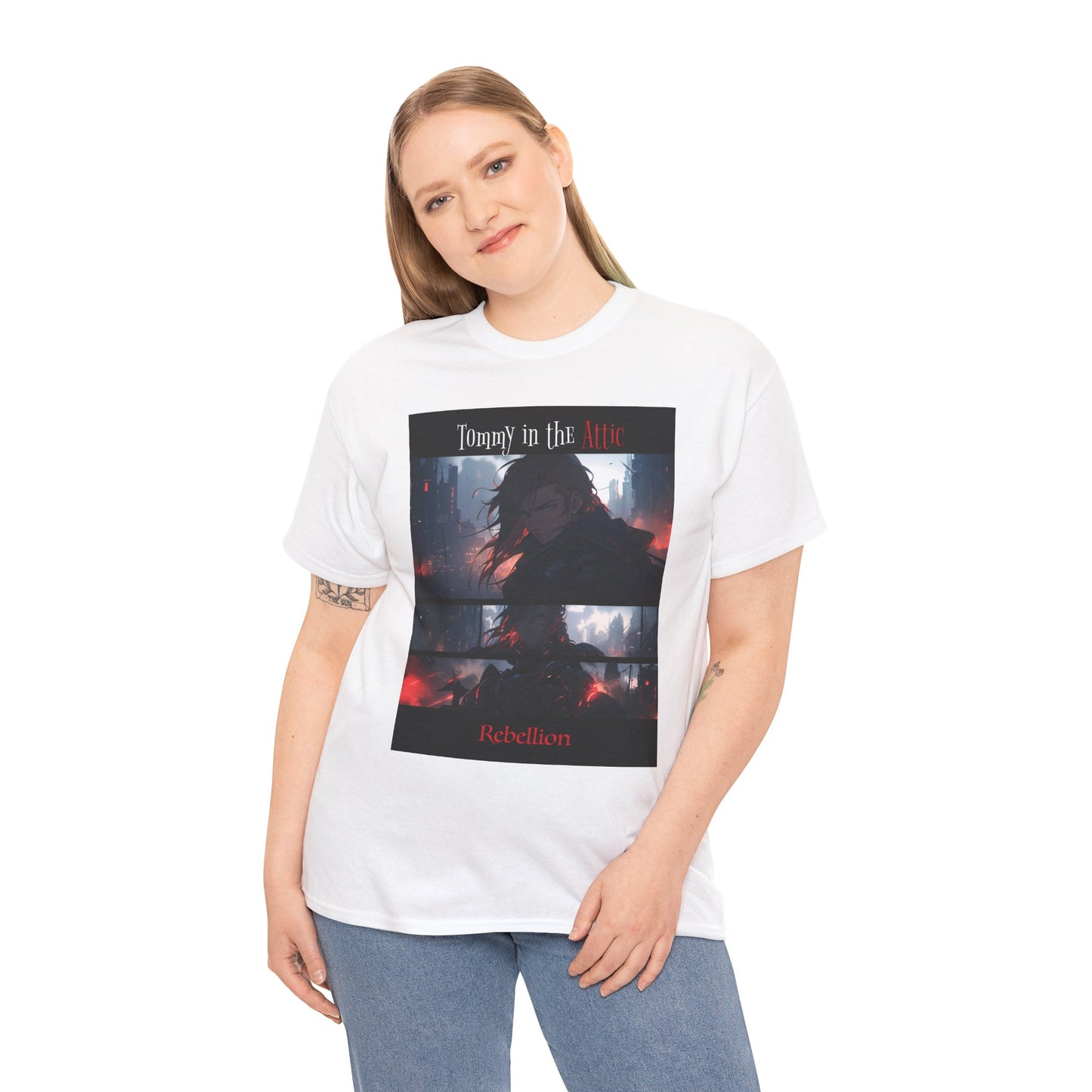 Tommy face (Canada) Unisex Heavy Cotton Tee