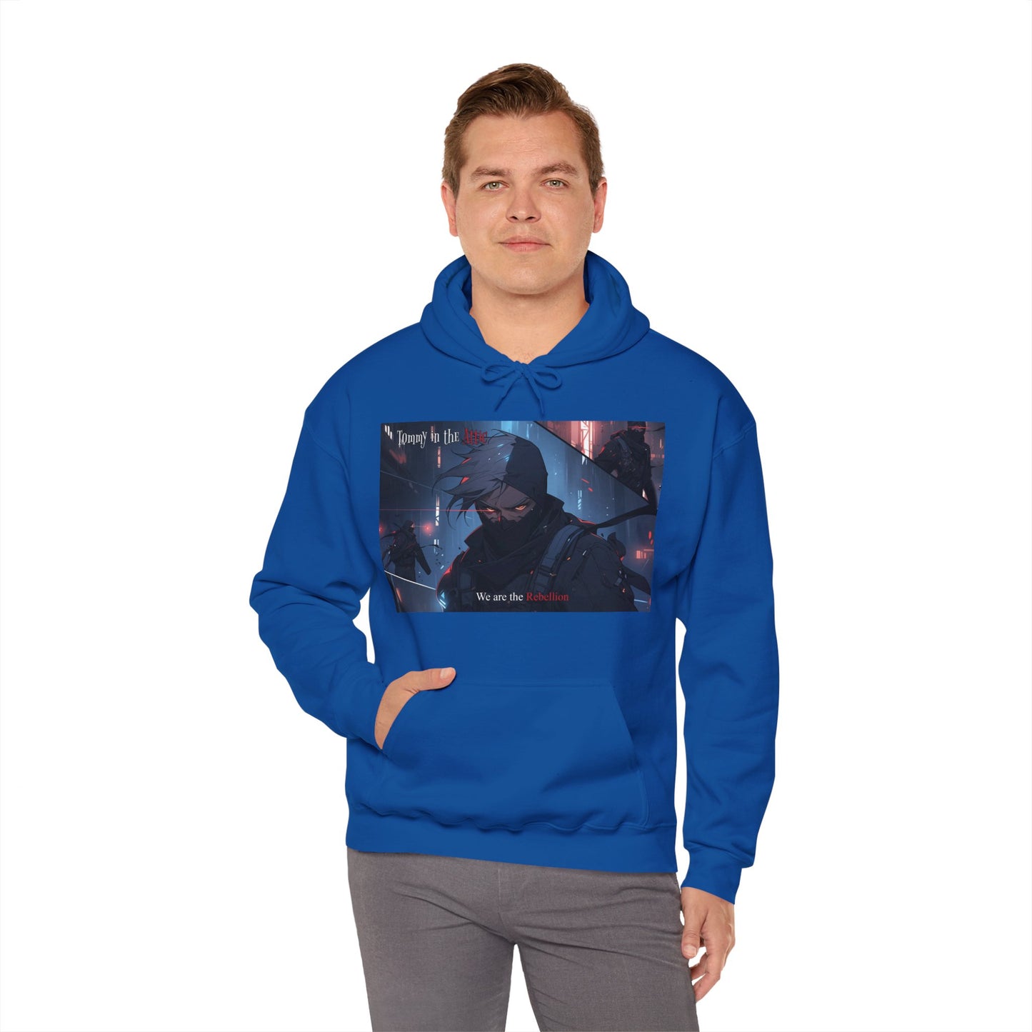Thin Man Mask (Canada) Heavy Blend™ Hooded Sweatshirt