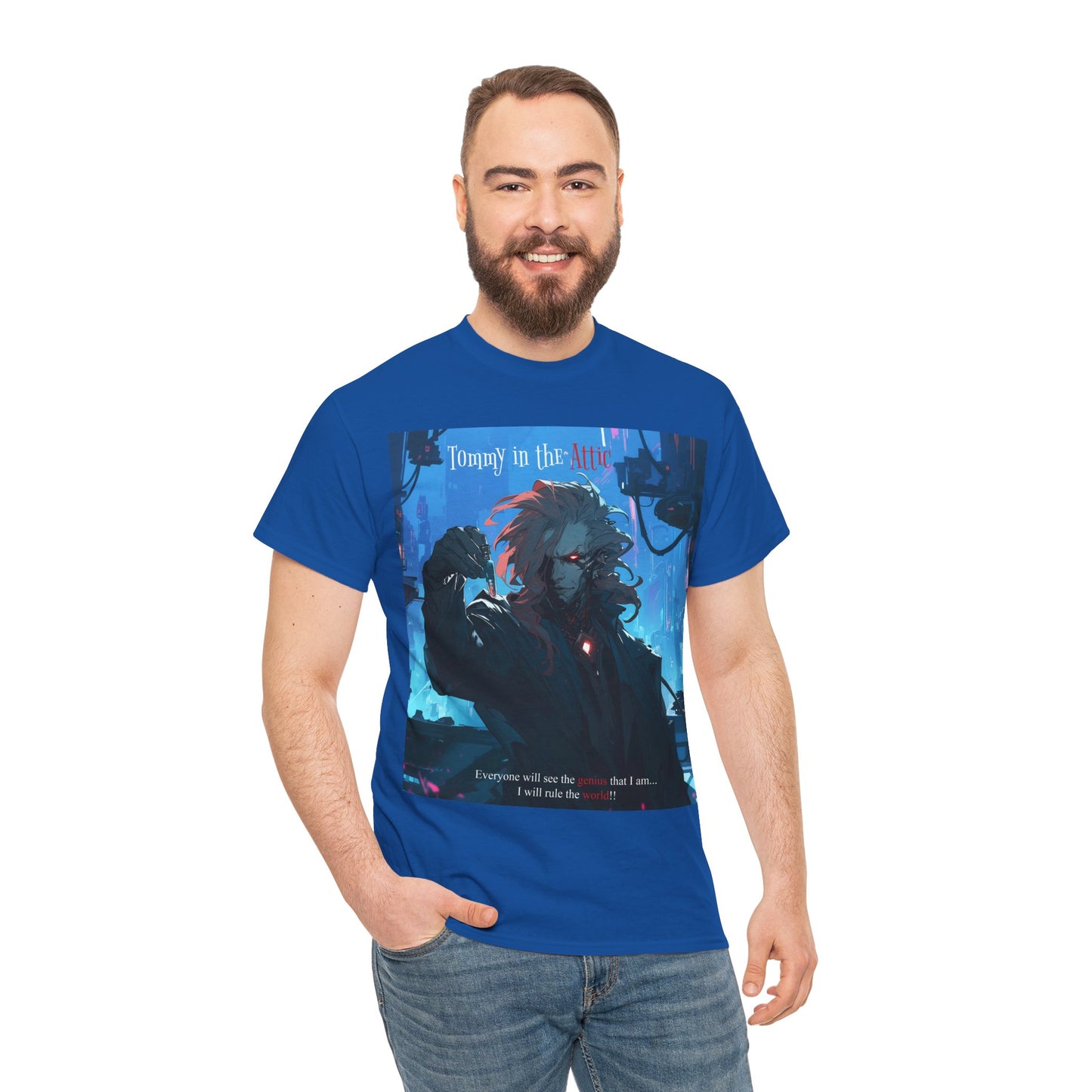 Scientist vial (USA) Unisex Heavy Cotton Tee