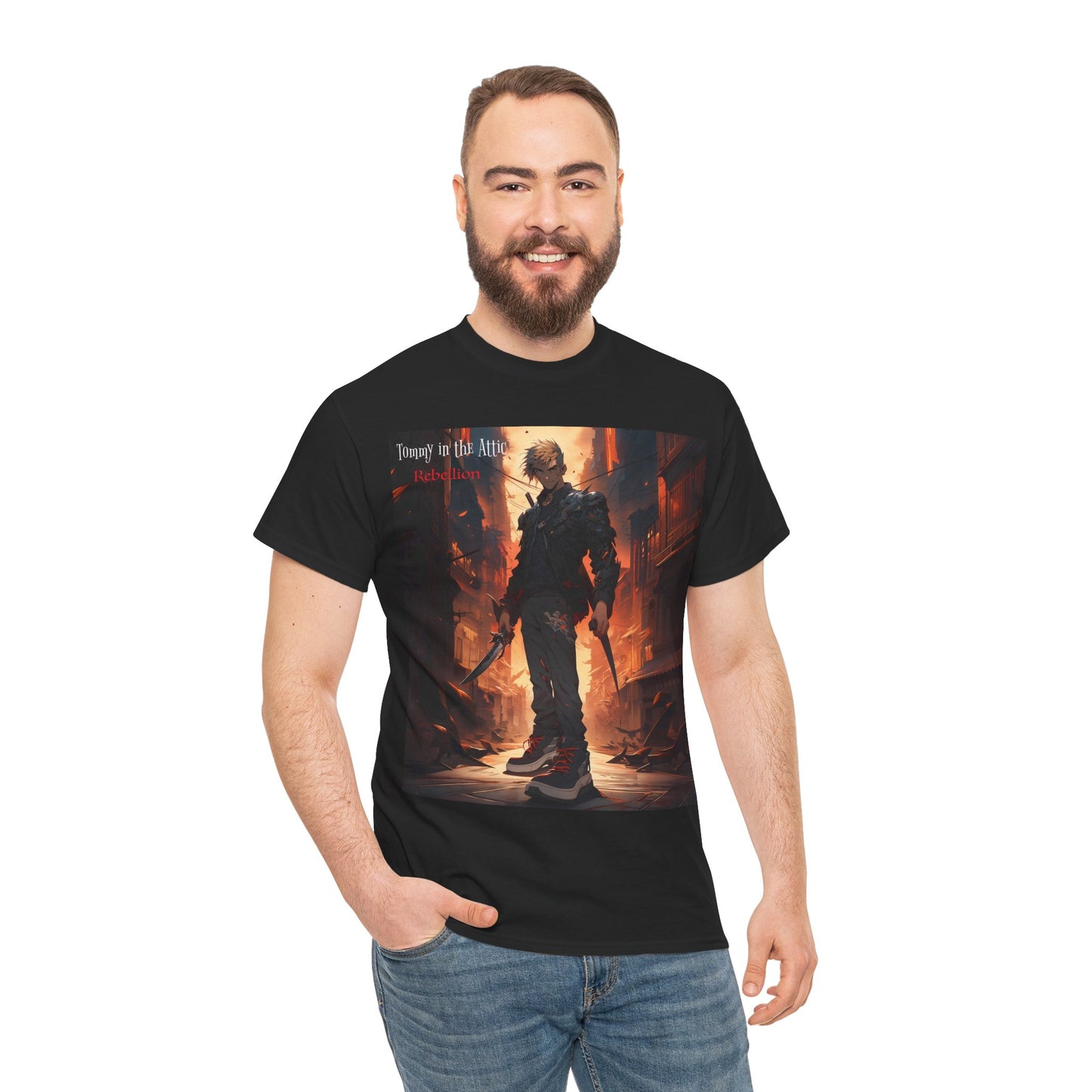 Thin Man knives (USA) Unisex Heavy Cotton Tee