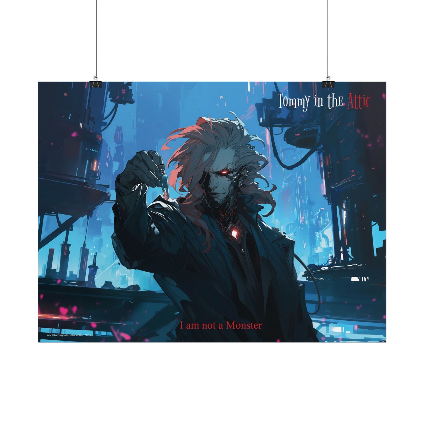Scientist vial Rolled Posters