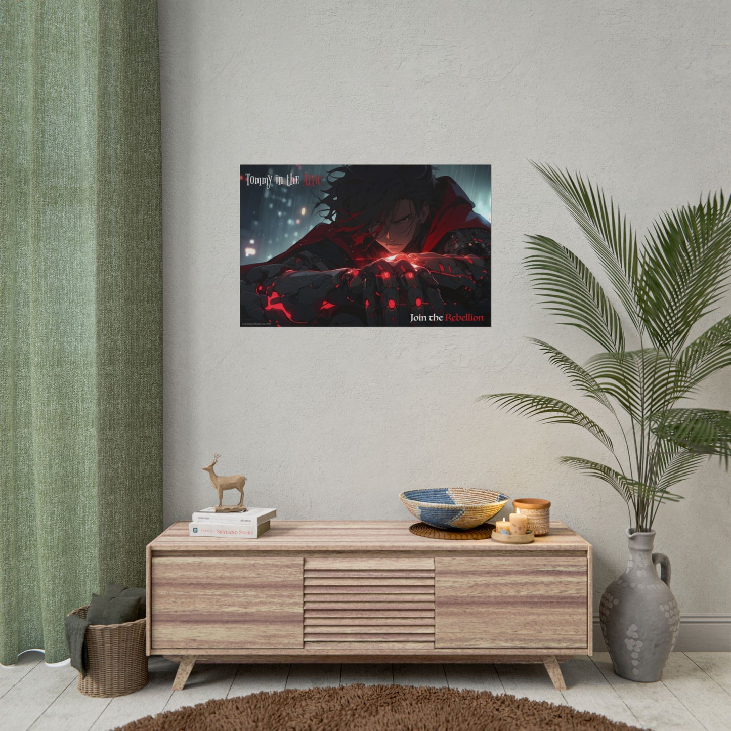 Glimps Rain Rolled Posters