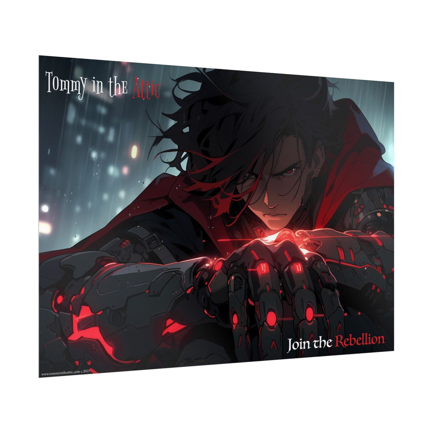 Glimps Rain Rolled Posters