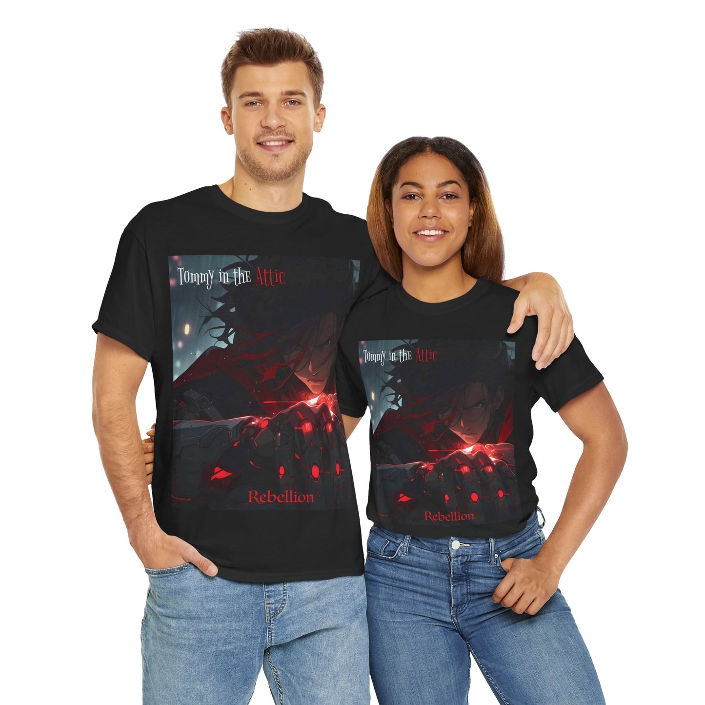 Glimpse rain (USA) Unisex Heavy Cotton Tee