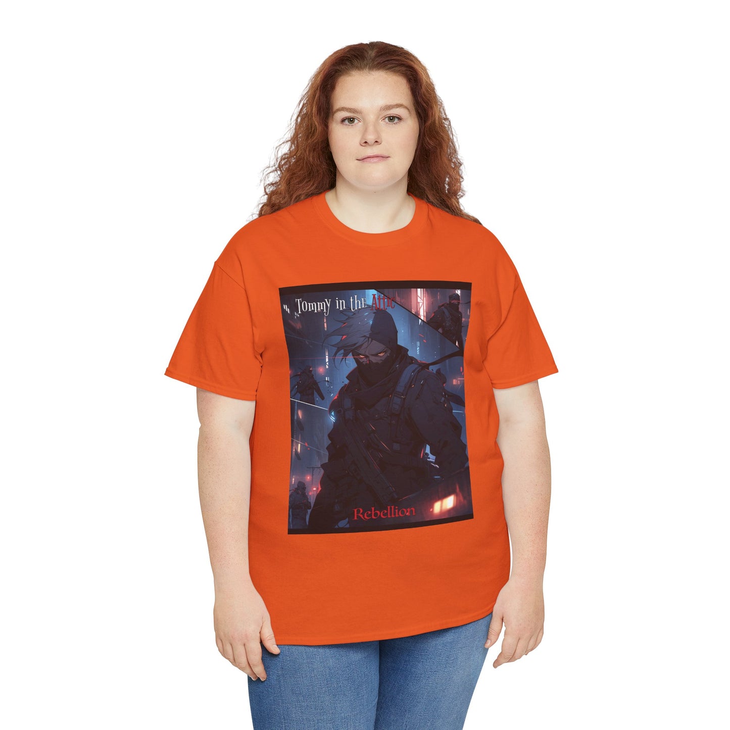 Thin Man Mask (Canada) Unisex Heavy Cotton Tee