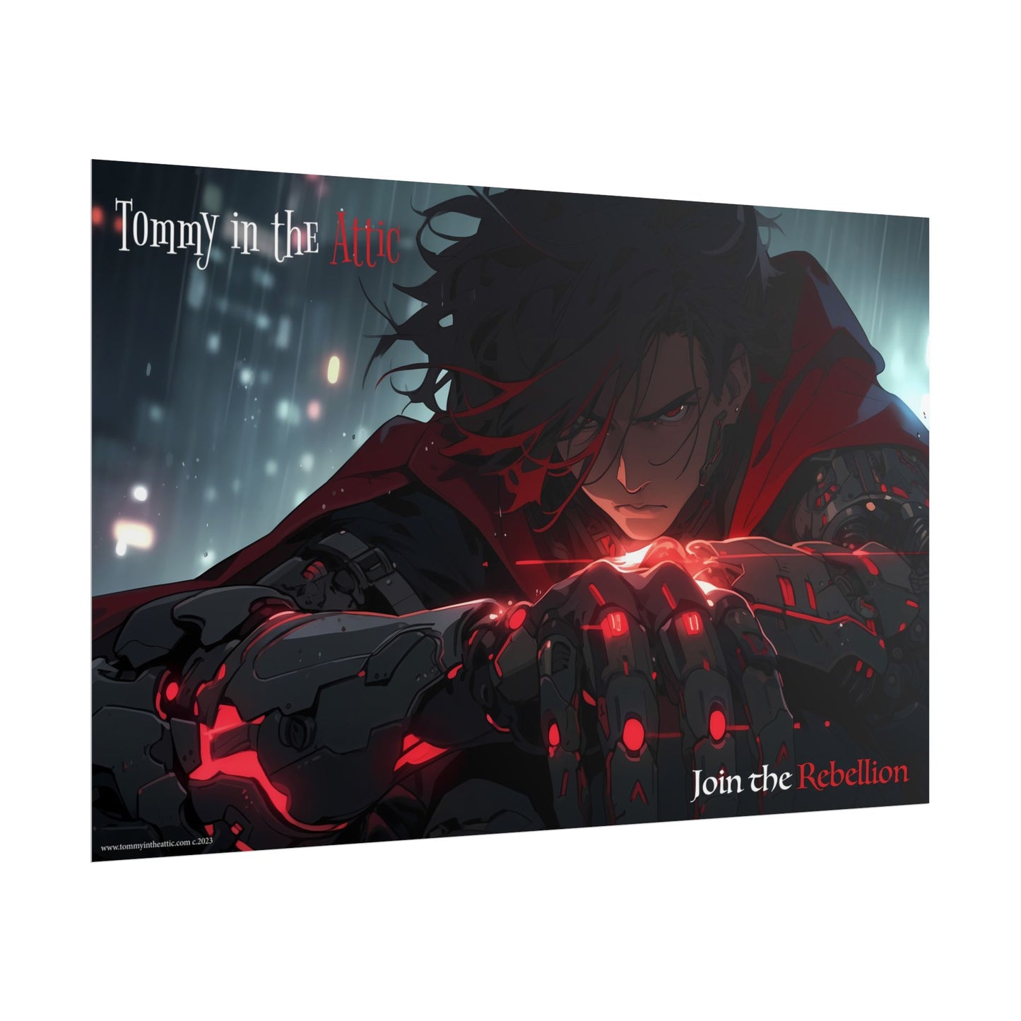 Glimps Rain Rolled Posters