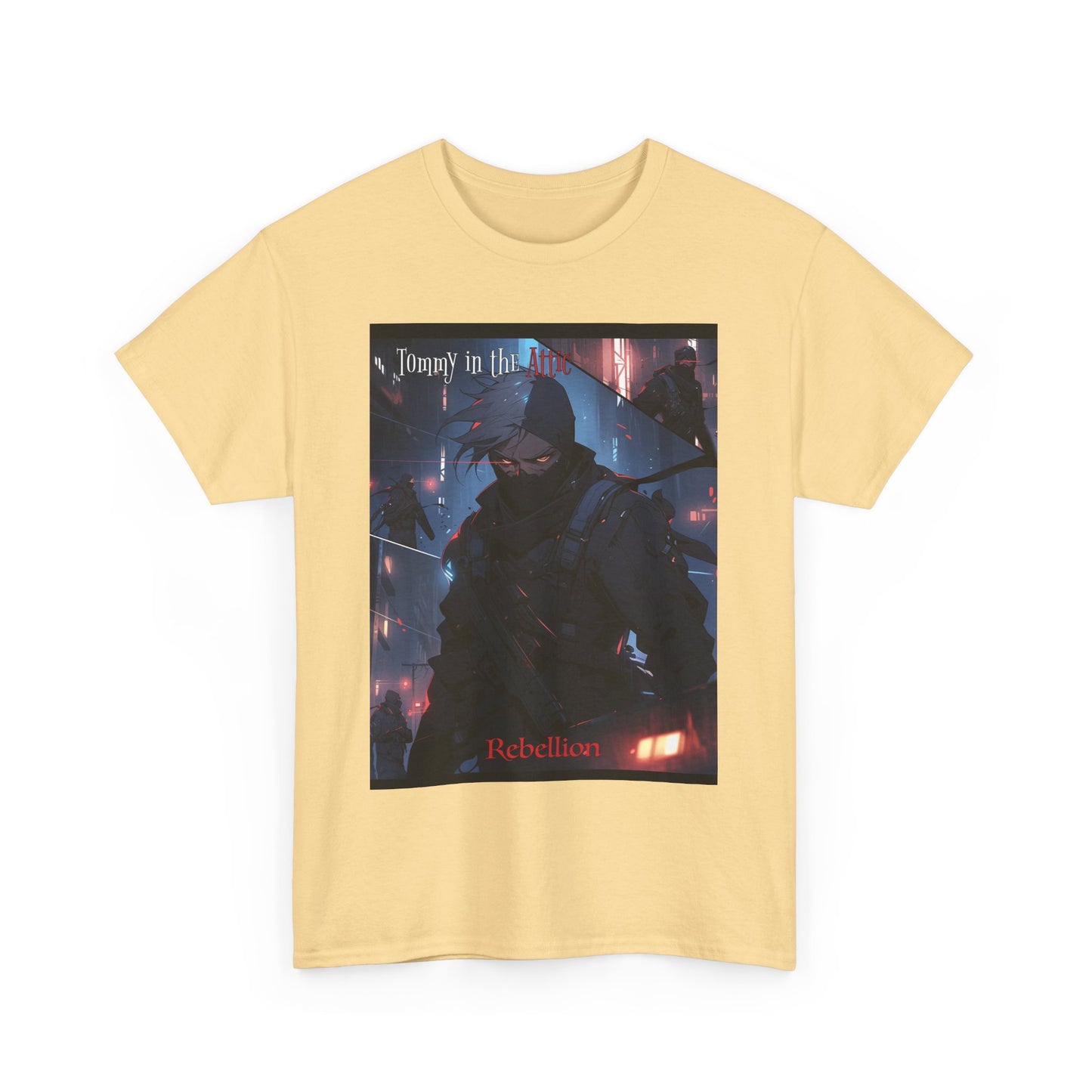 Thin Man Mask (Canada) Unisex Heavy Cotton Tee