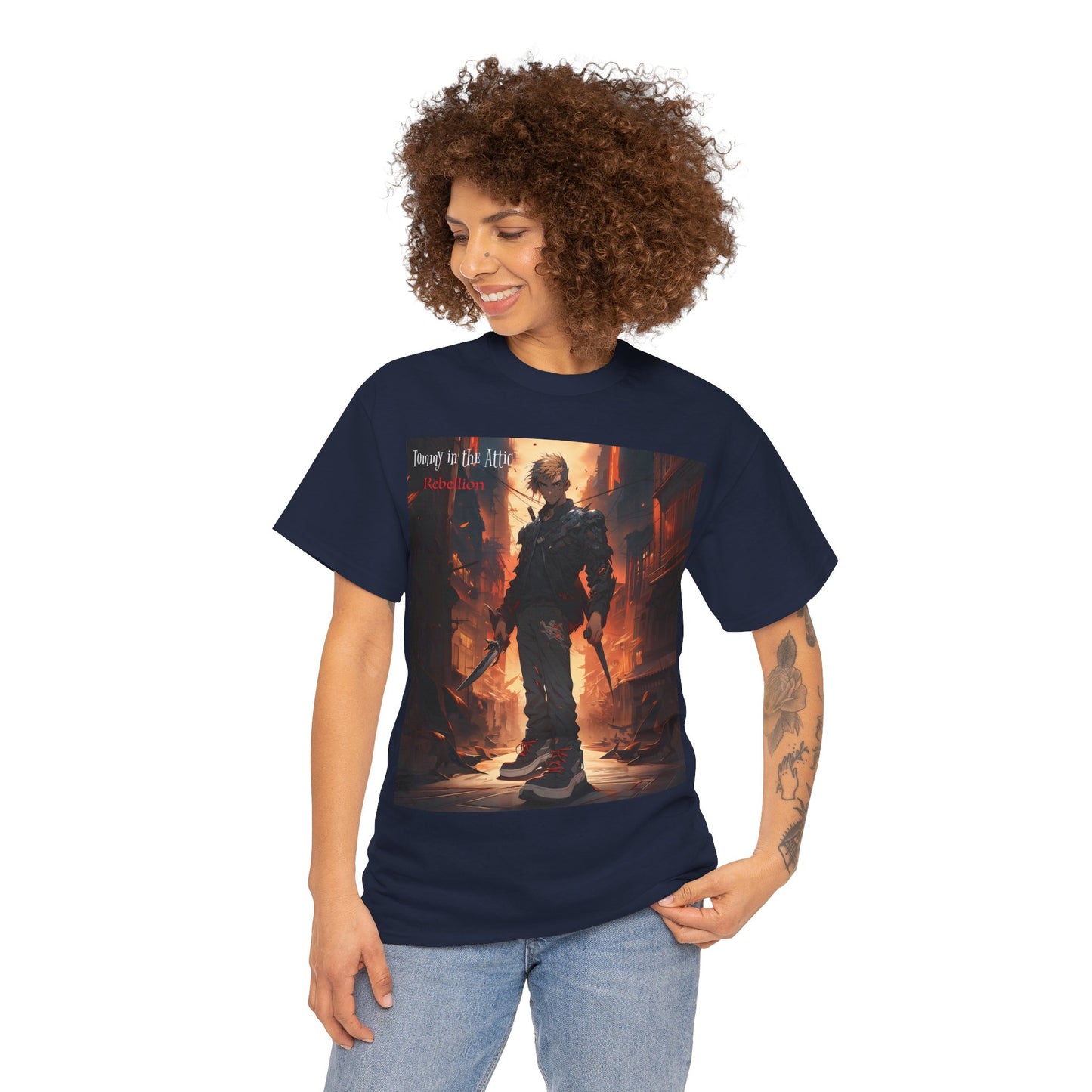 Thin Man knives (USA) Unisex Heavy Cotton Tee
