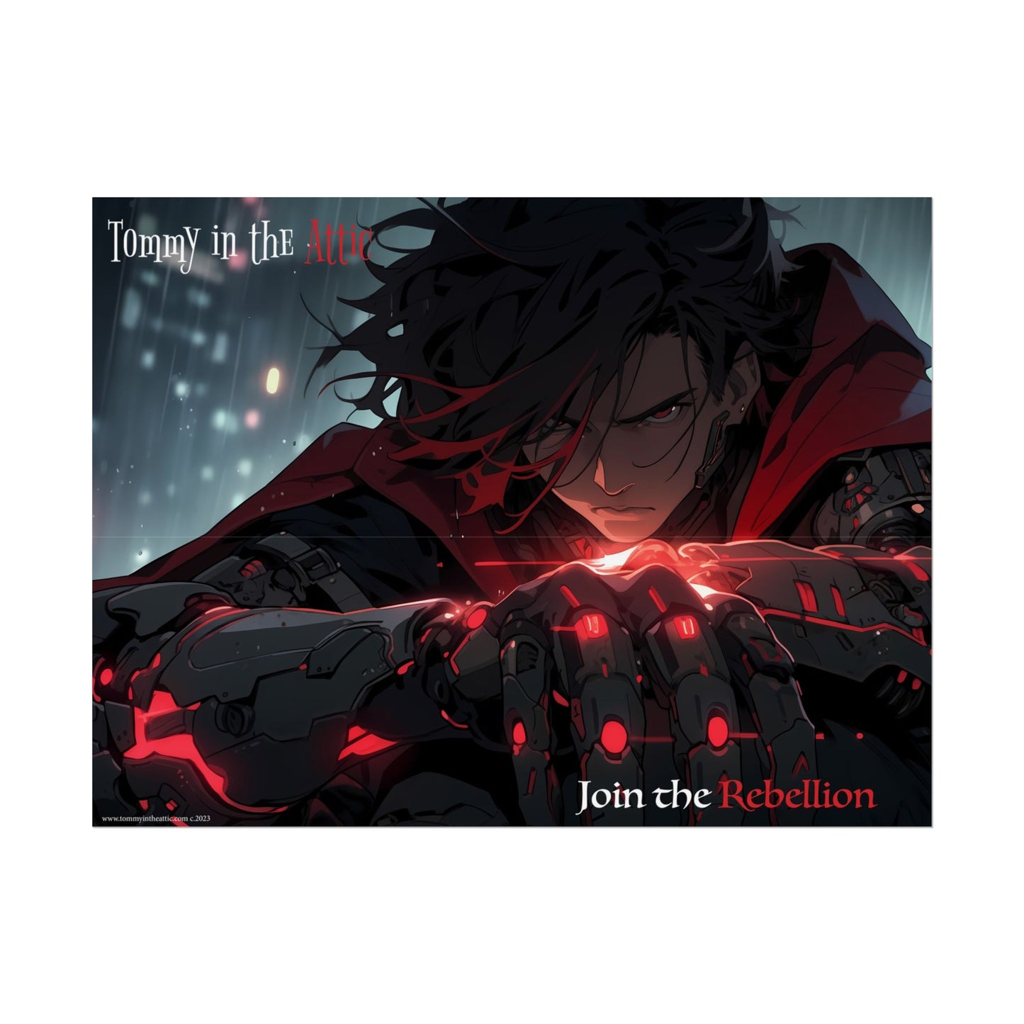 Glimps Rain Rolled Posters