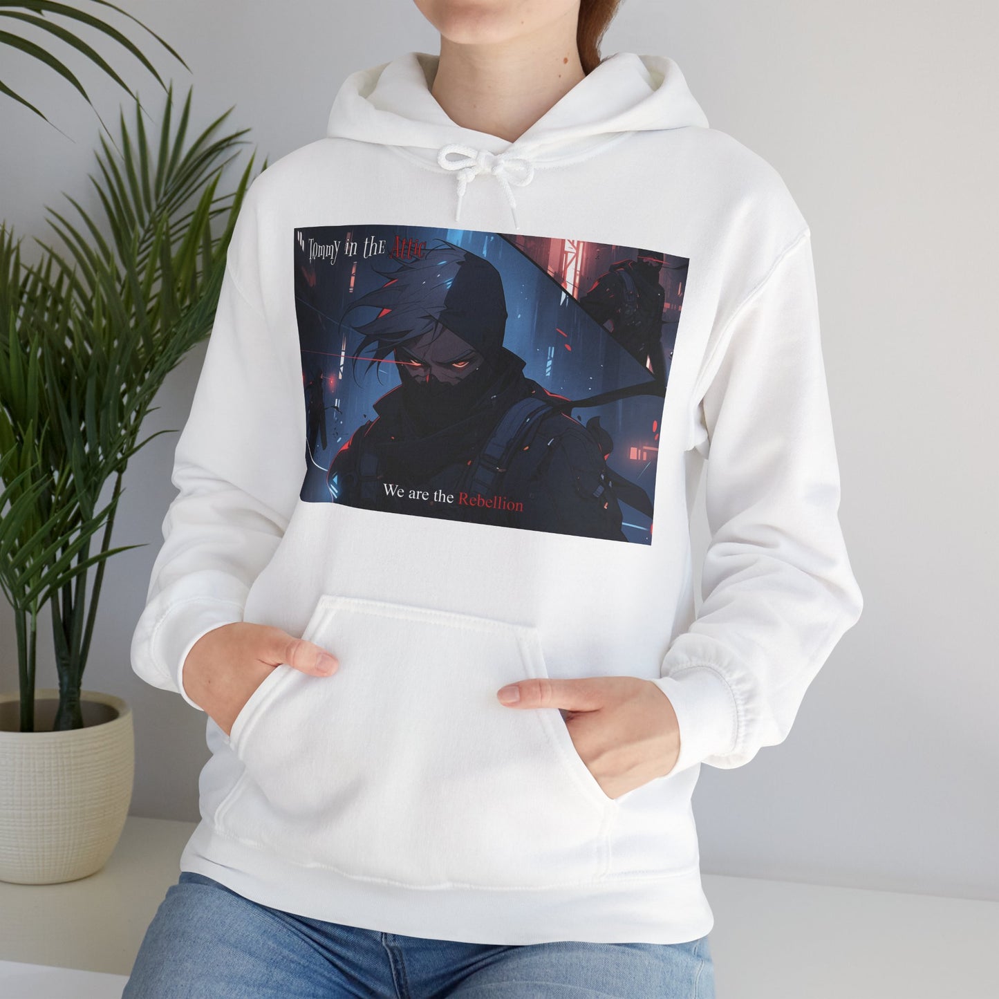 Thin Man Mask (Canada) Heavy Blend™ Hooded Sweatshirt