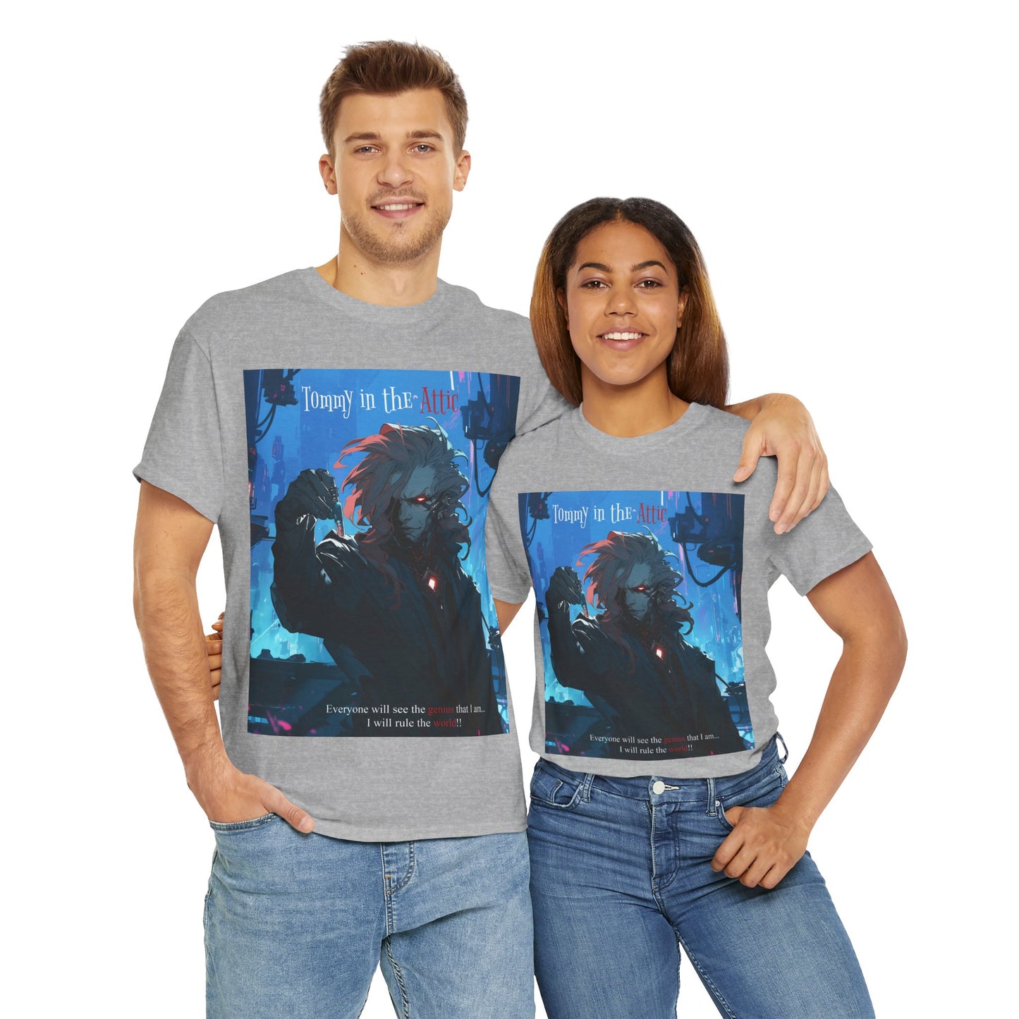 Scientist vial (USA) Unisex Heavy Cotton Tee
