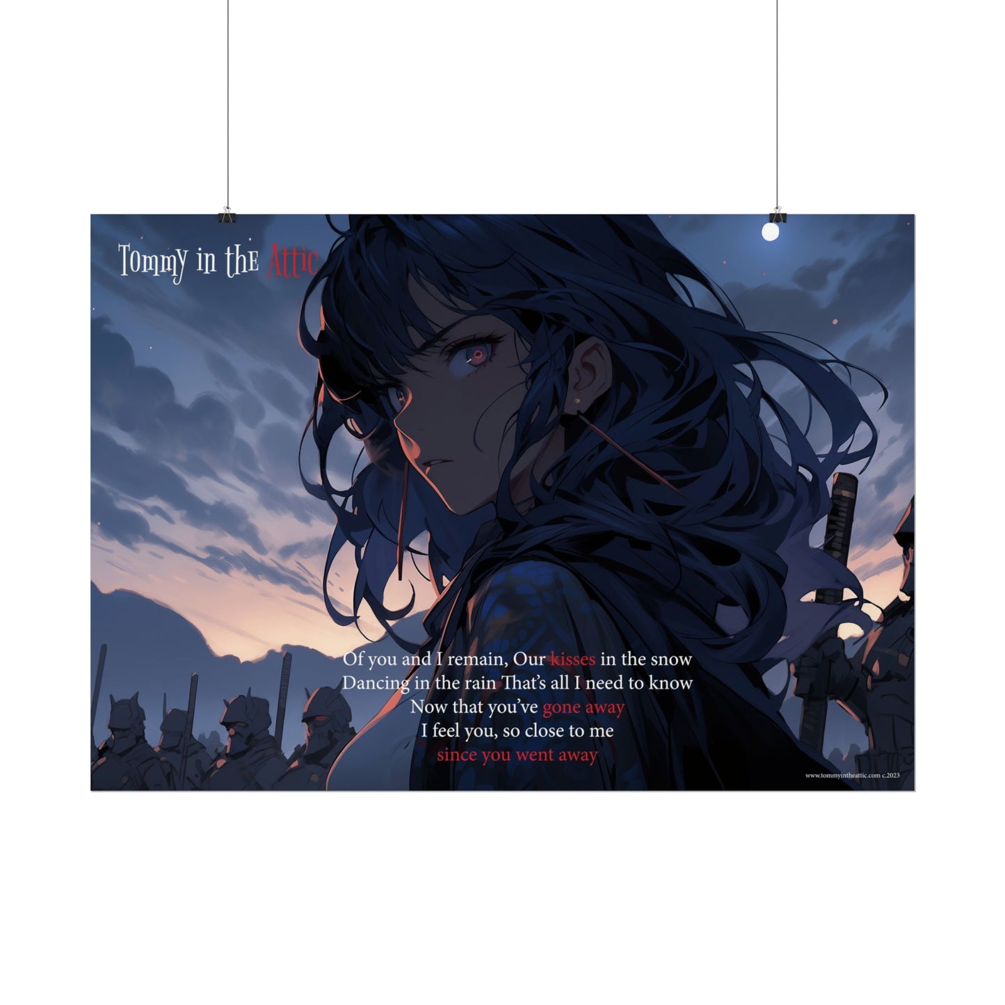 Mandy on the Battlefield Rolled Posters