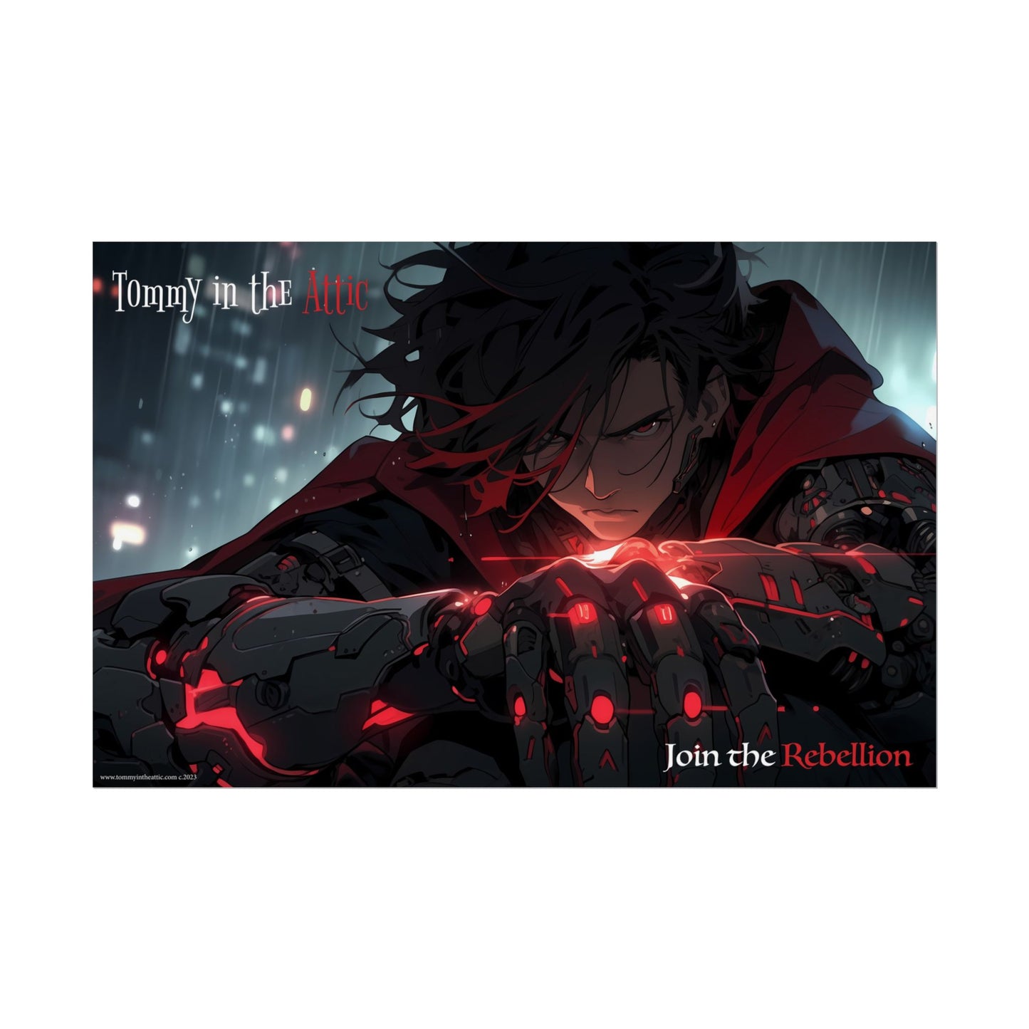 Glimps Rain Rolled Posters