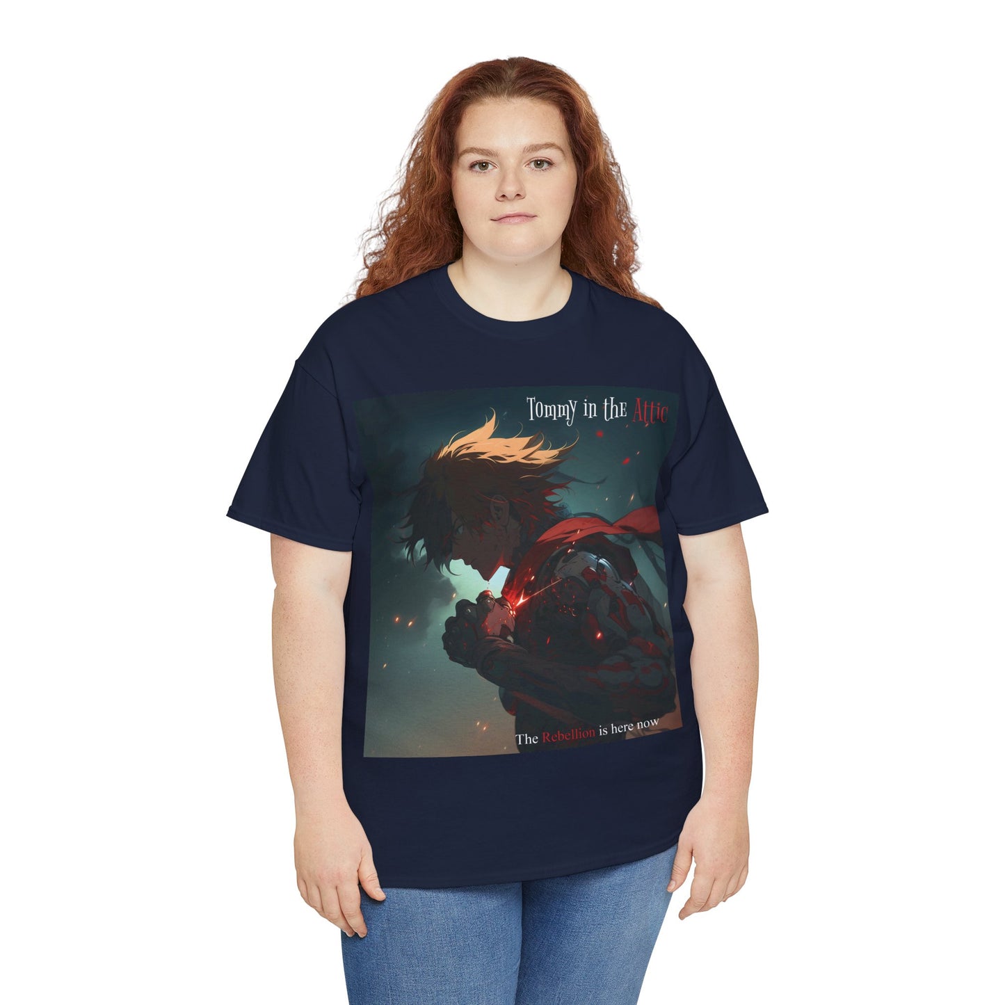 Glimps fire (USA) Unisex Heavy Cotton Tee