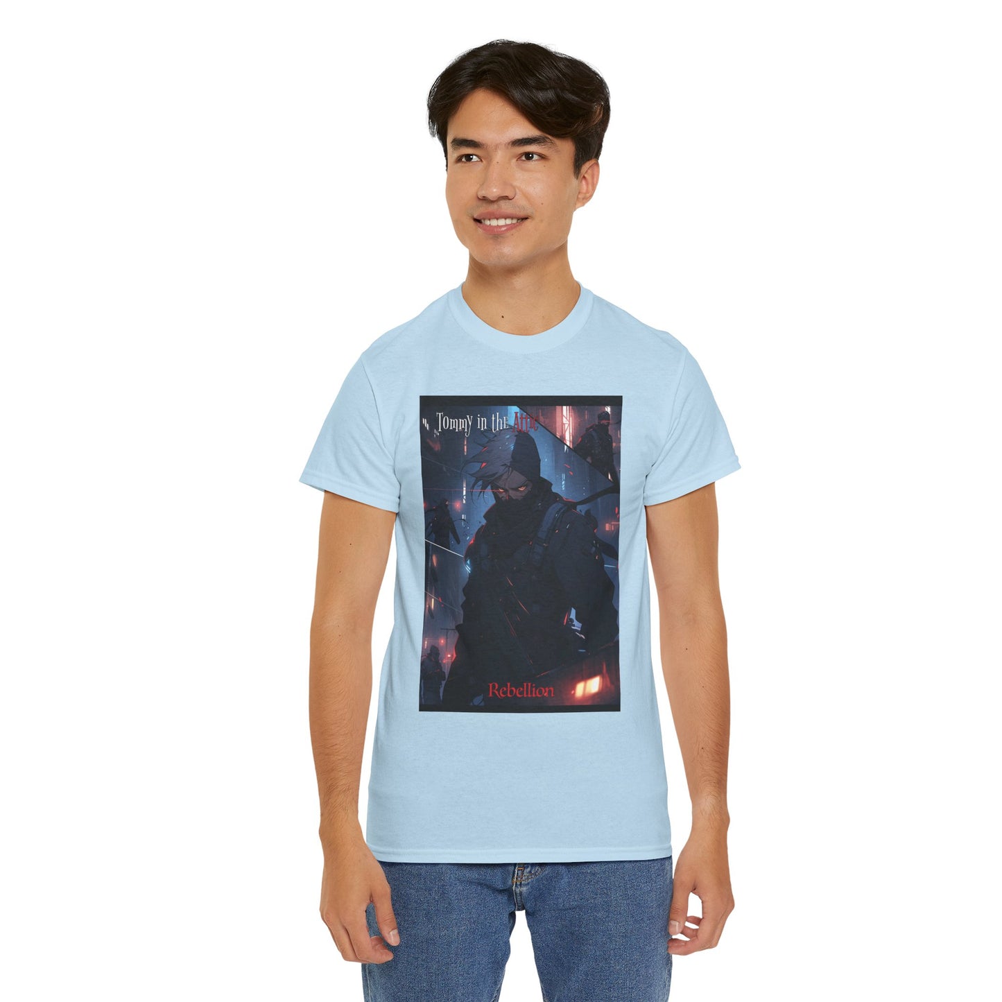 Thin Man Mask (Canada) Unisex Heavy Cotton Tee