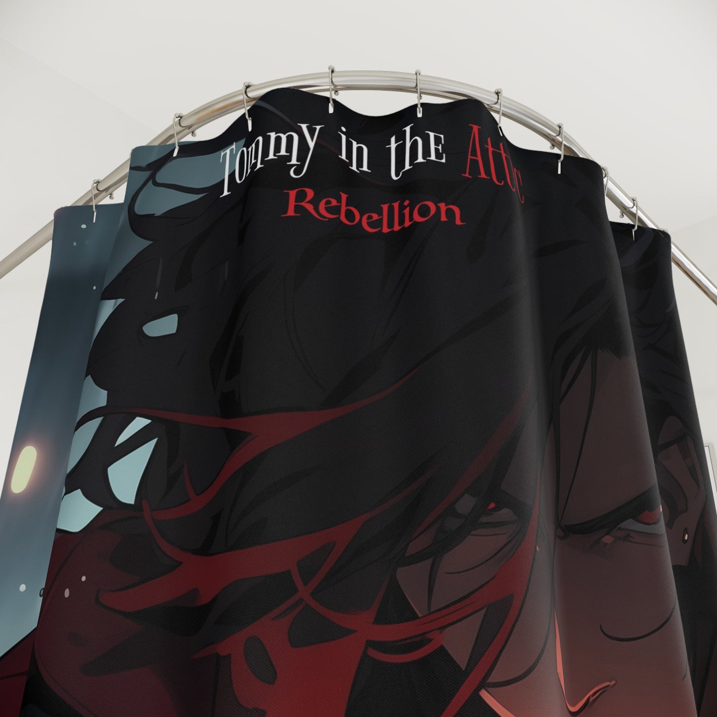 Glimps Rain Shower Curtains