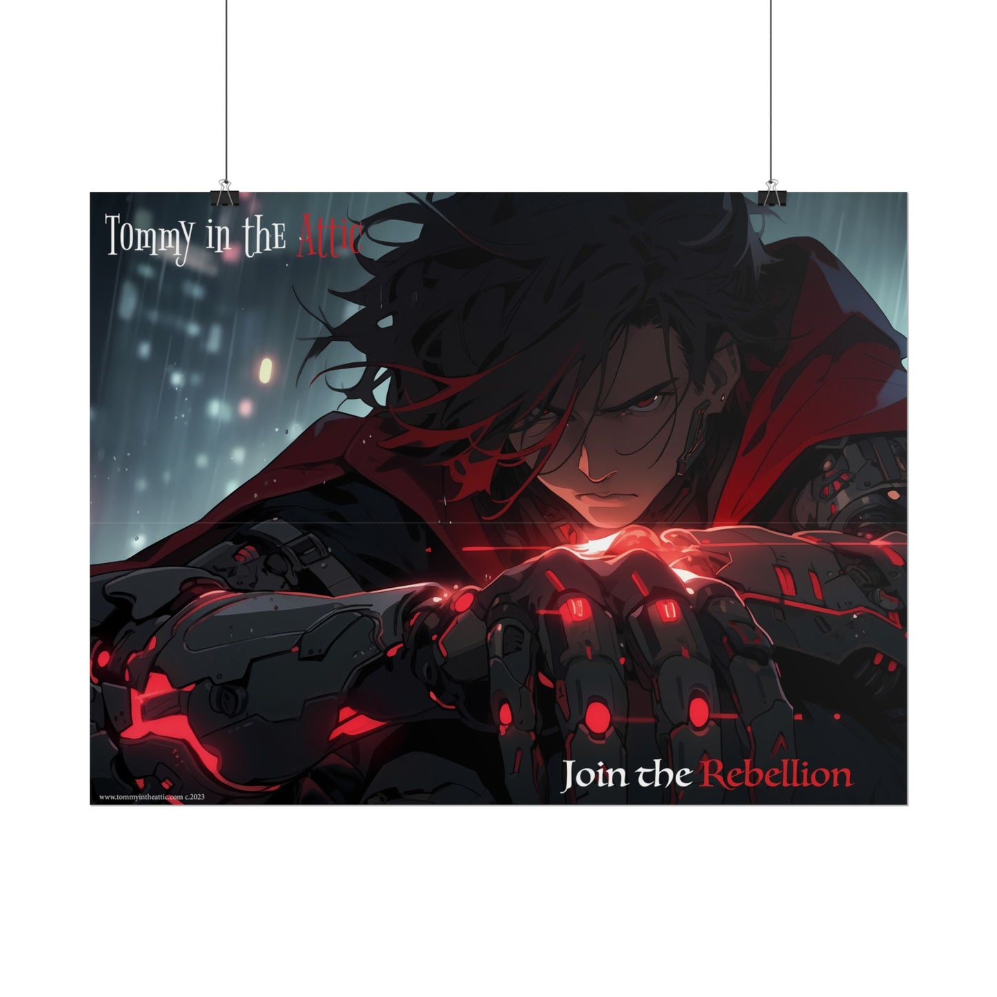 Glimps Rain Rolled Posters